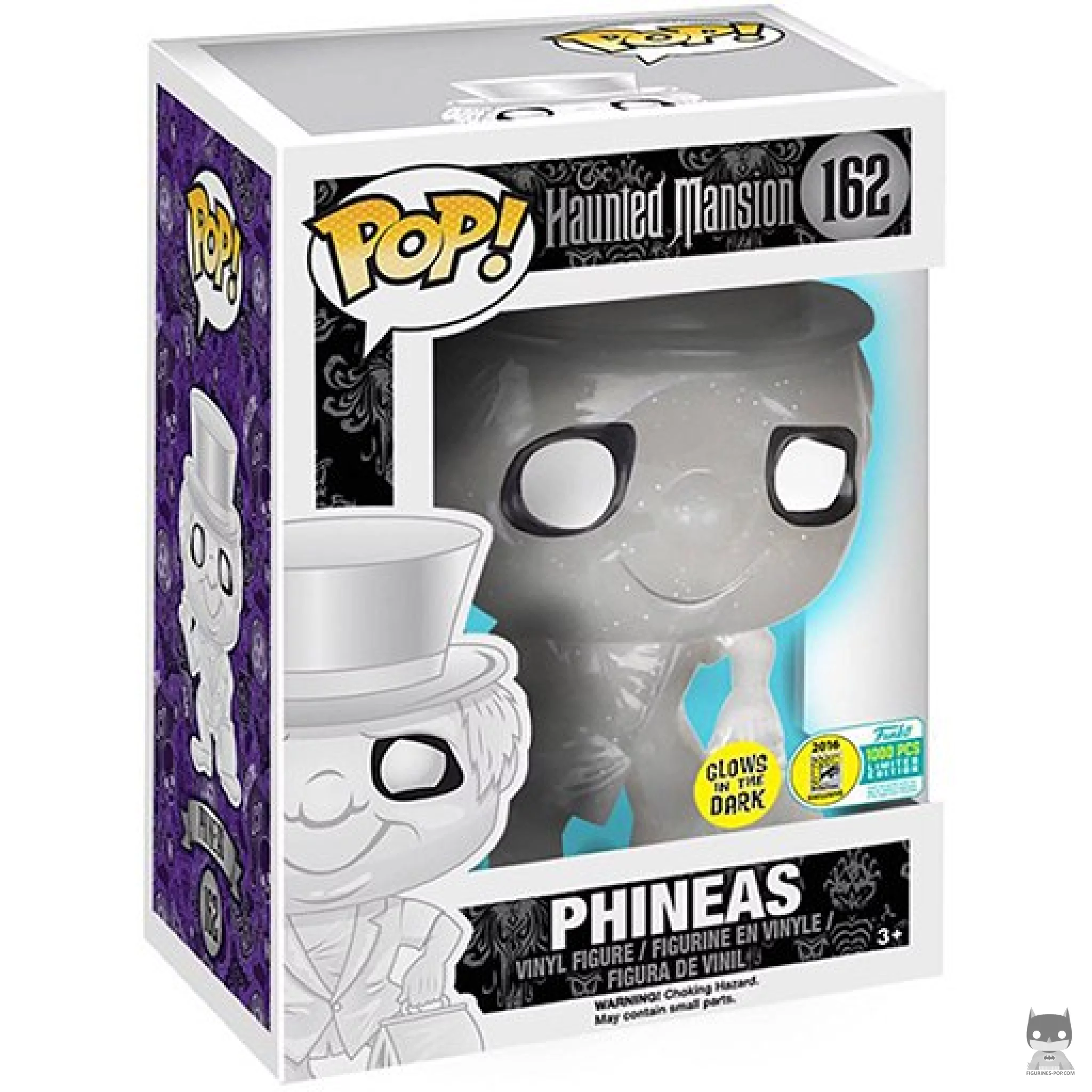 Figurine Funko POP Phineas (Blanc) avec boîte