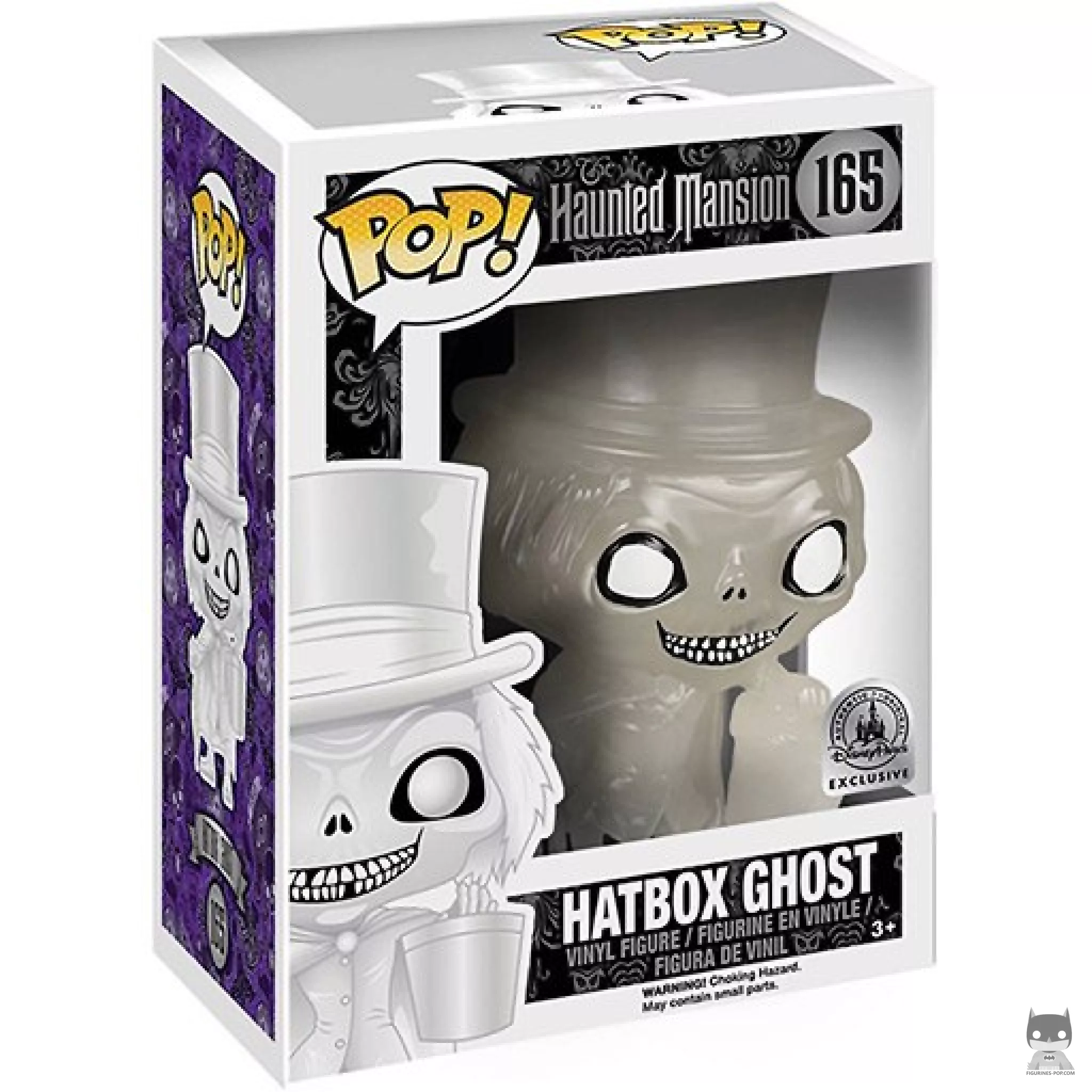Figurine Funko POP Hatbox Ghost (Blanc) avec boîte