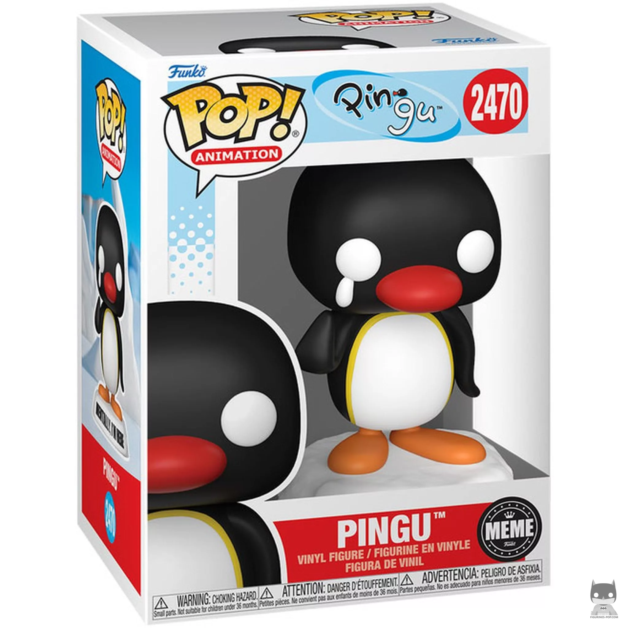 Figurine Funko POP Pingu (Mentally, I'm here) avec boîte