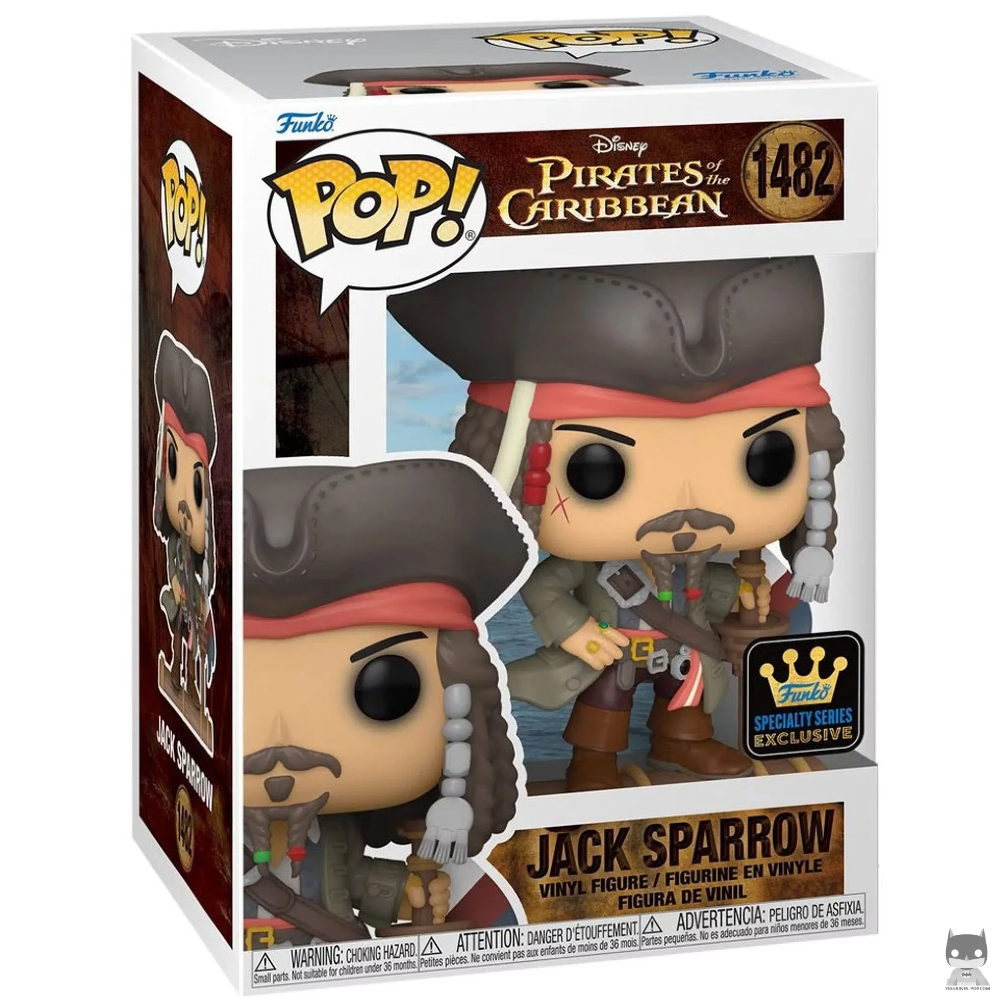 Figurine Funko POP Jack Sparrow avec boîte