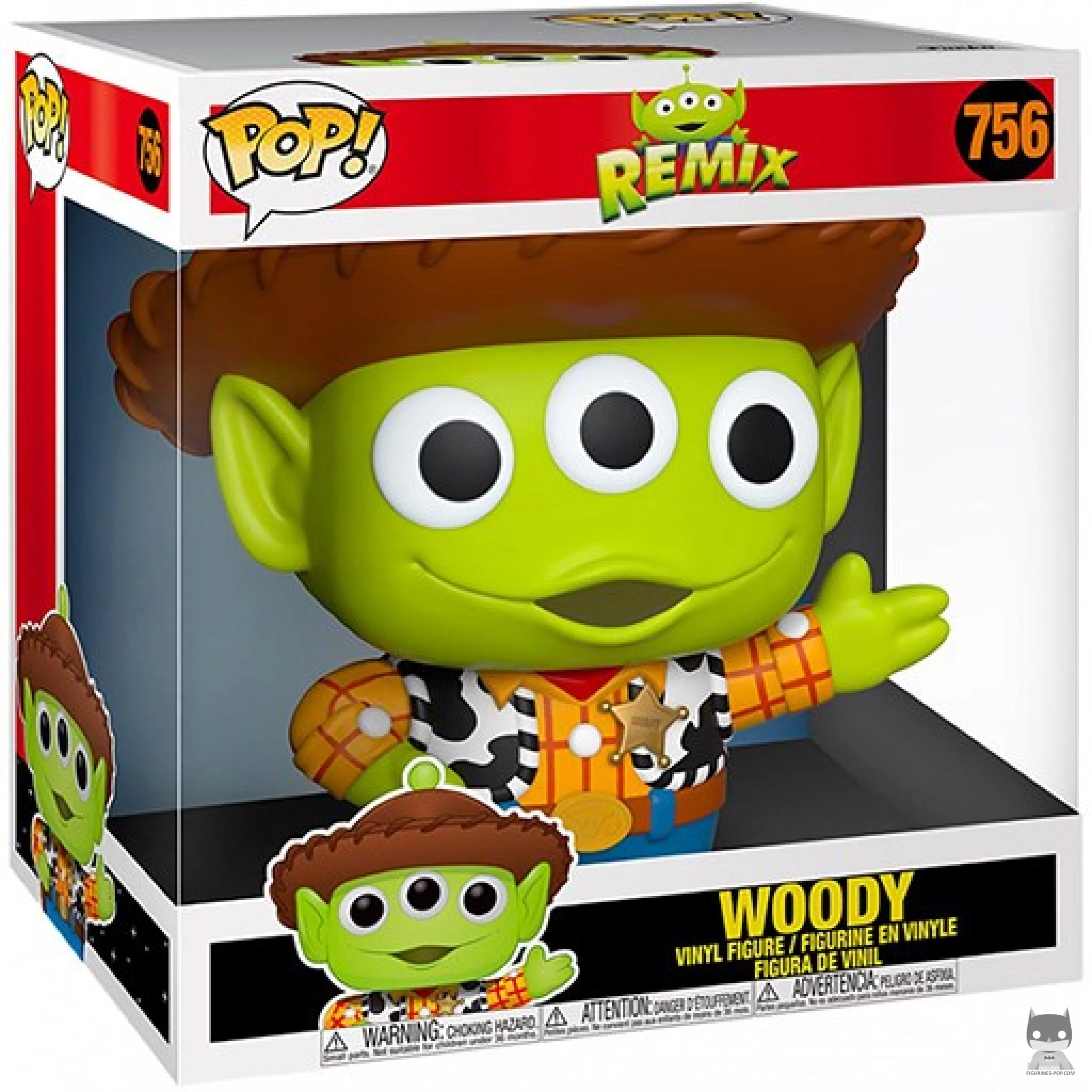 Figurine Funko POP Woody (Supersized) avec boîte