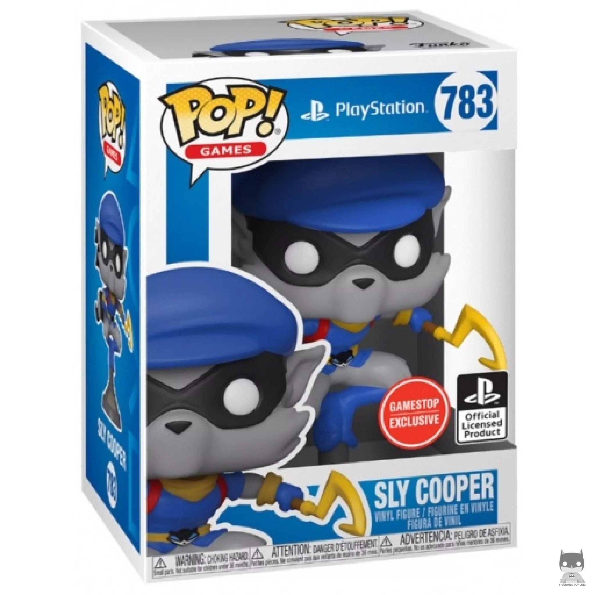 Figurine Funko POP Sly Cooper avec boîte