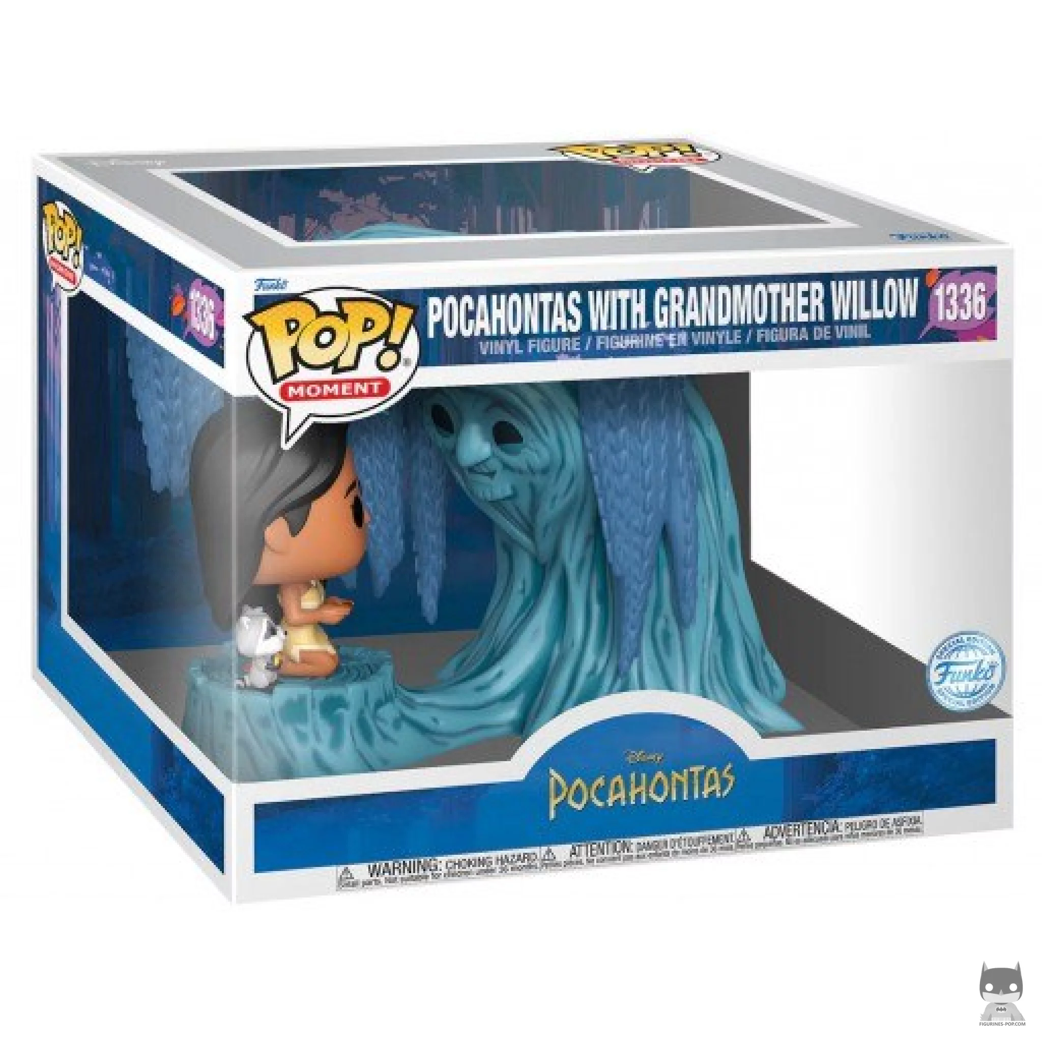 Figurine Funko POP Pocahontas avec Grand-Mère Feuillage avec boîte