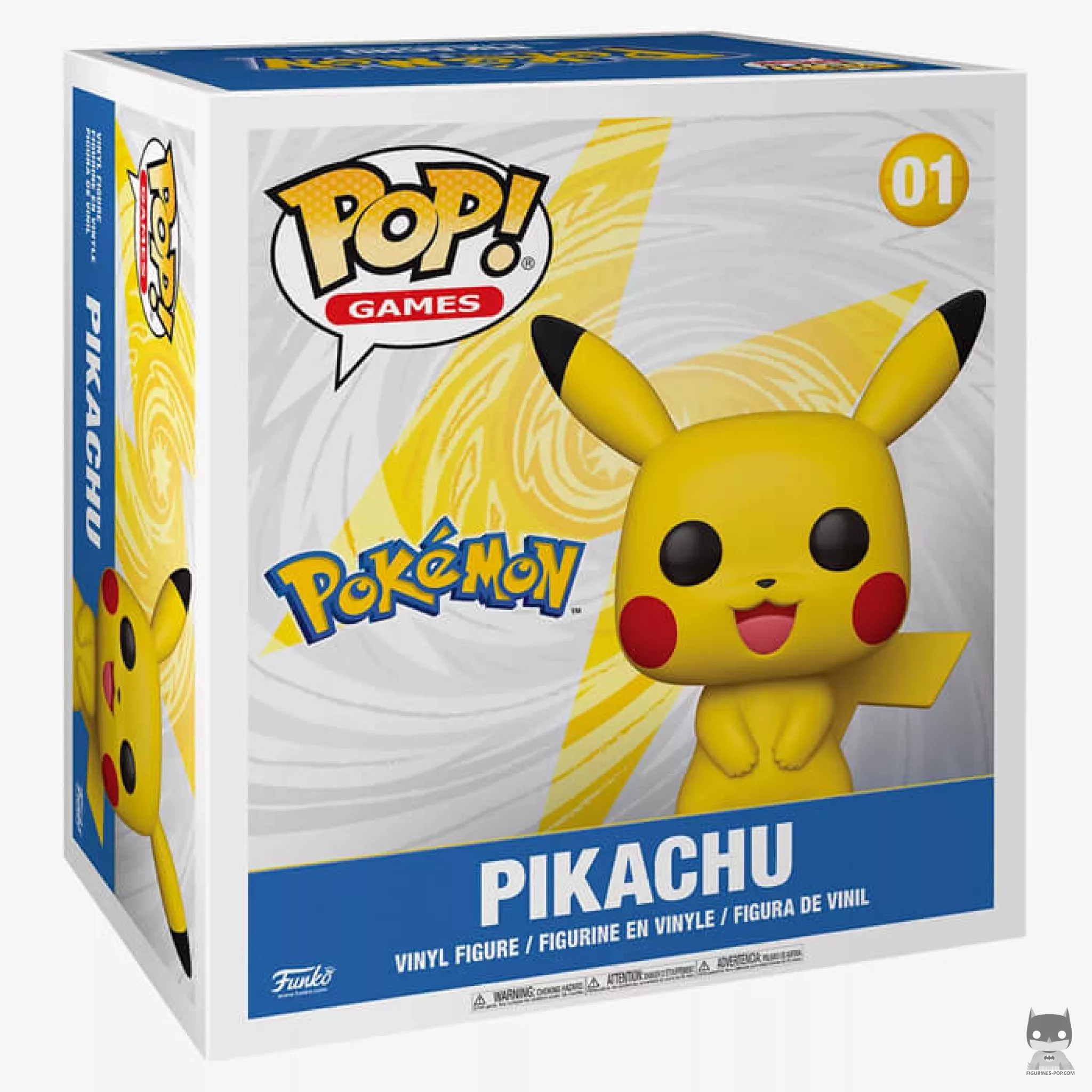 Figurine Funko POP Pikachu (Supersized 18'') avec boîte