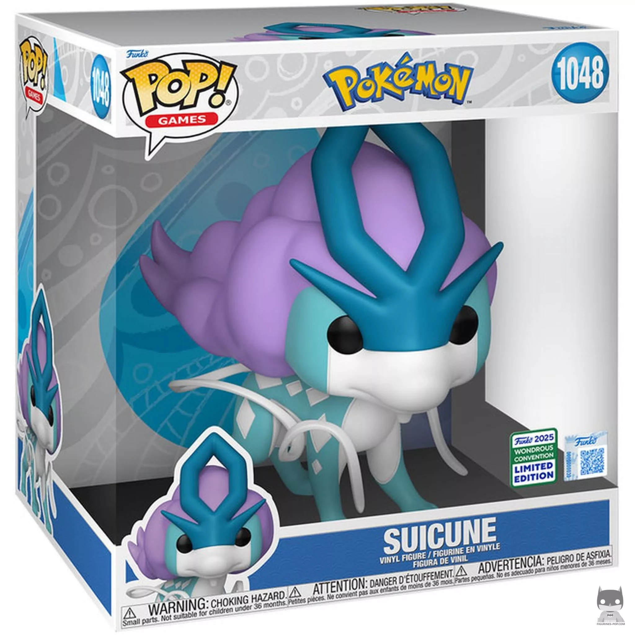 Figurine Funko POP Suicune (Supersized) avec boîte