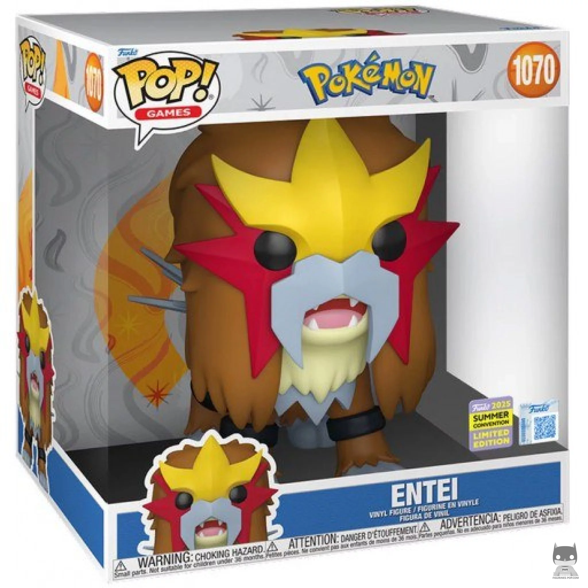 Figurine Funko POP Entei (SuperSized) avec boîte