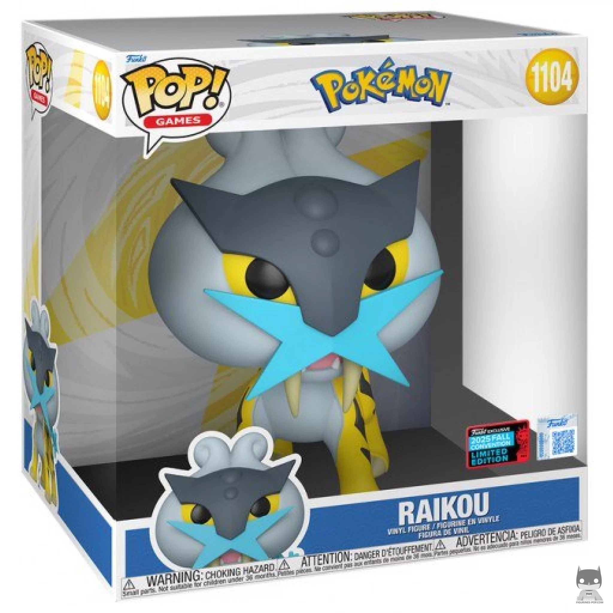 Figurine Funko POP Raikou (SuperSized) avec boîte