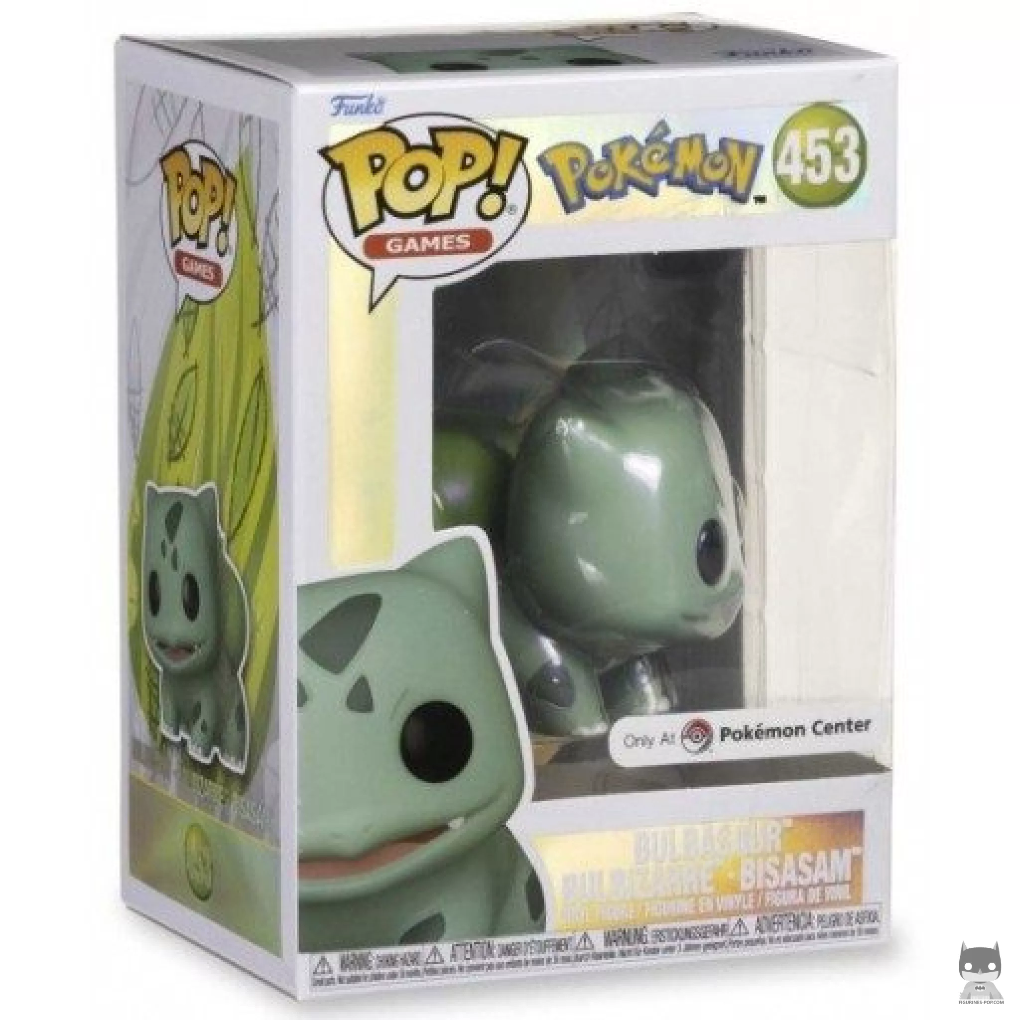 Figurine Funko POP Bulbizarre (Pearlescent) avec boîte