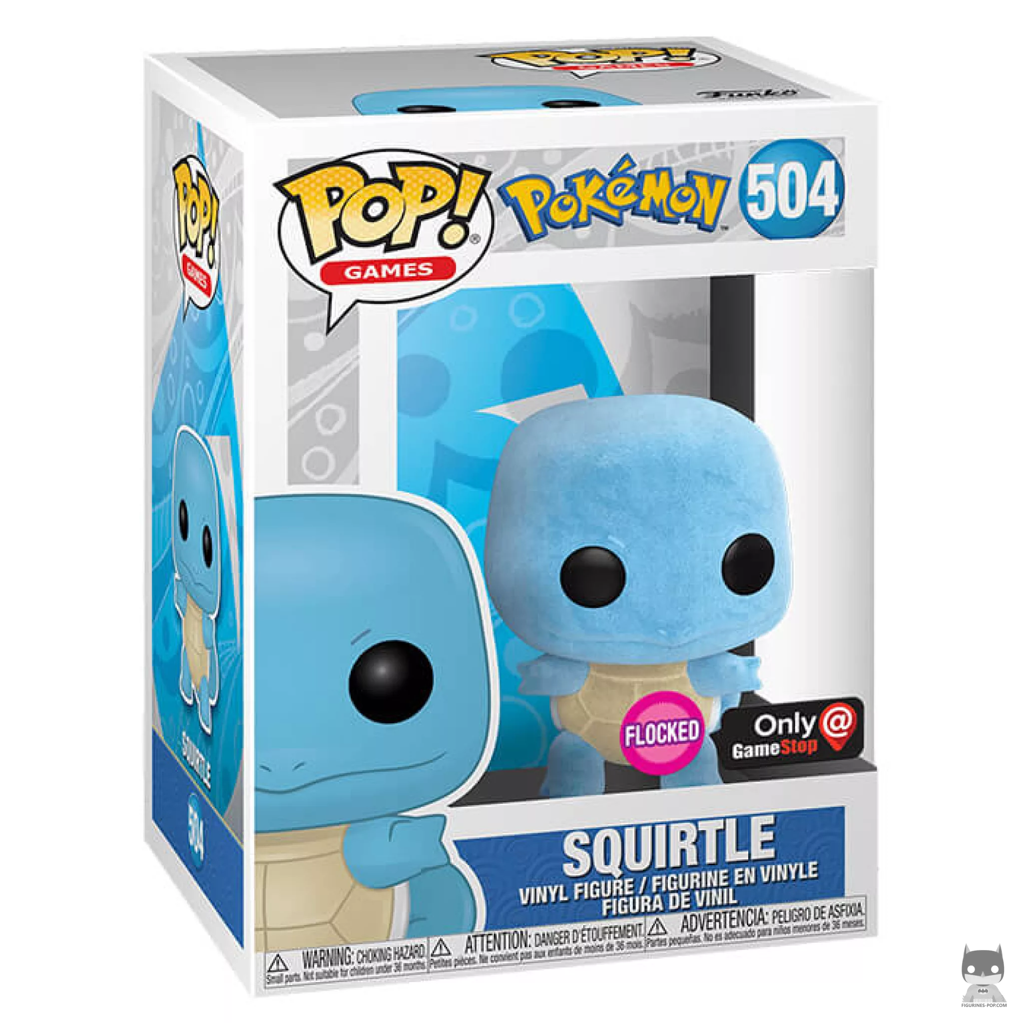 Figurine Funko POP Carapuce (Flocked) avec boîte