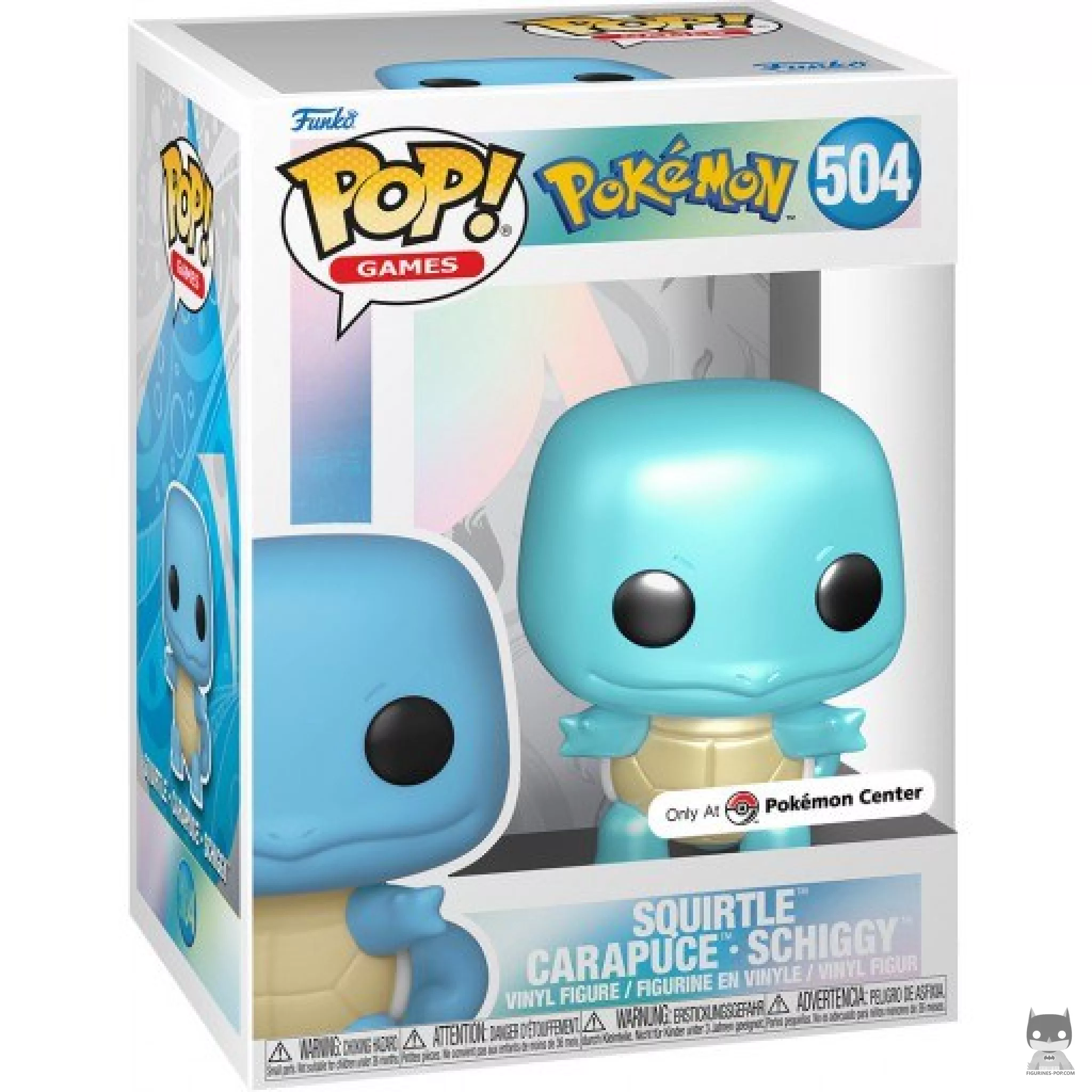 Figurine Funko POP Carapuce (Pearlescent) avec boîte