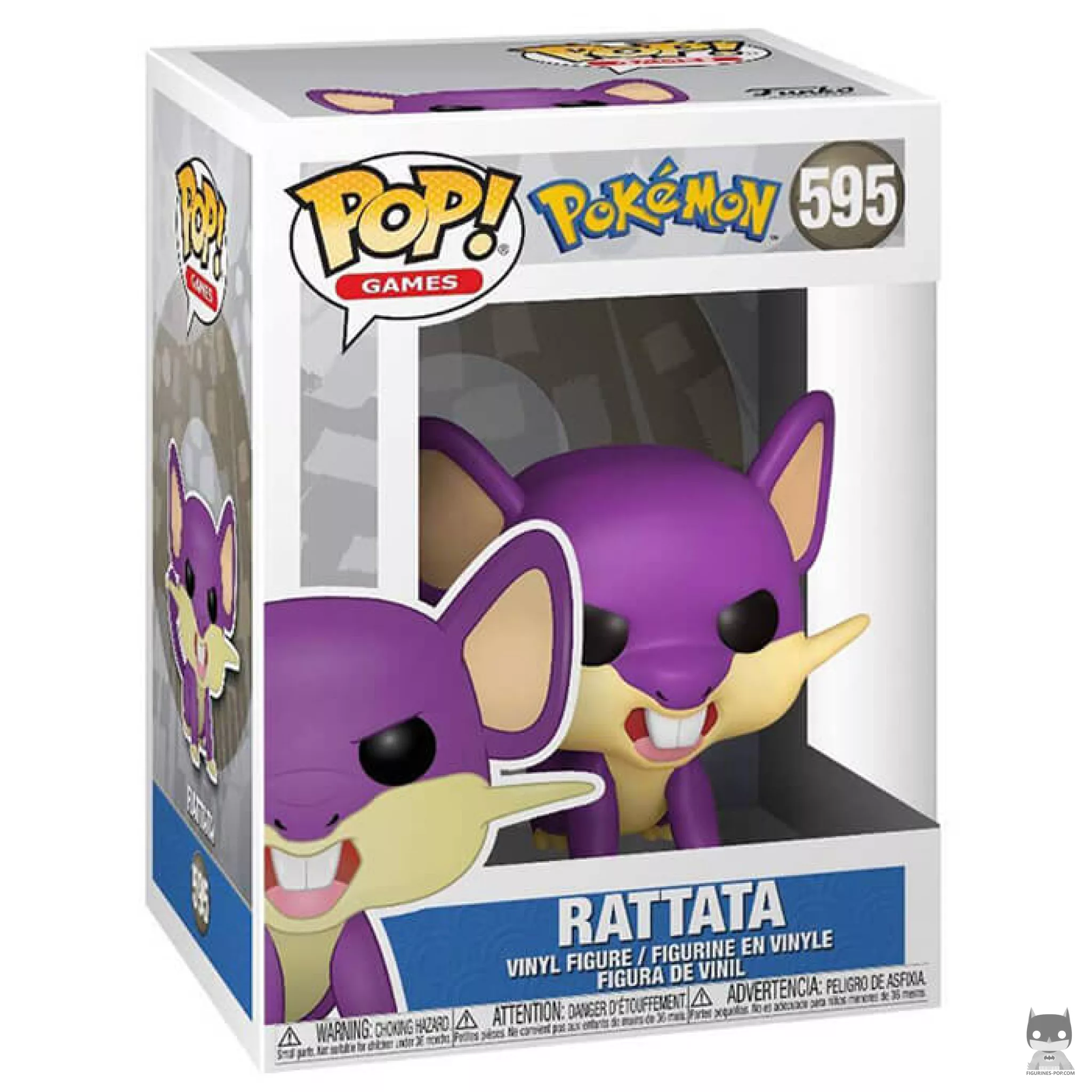 Figurine Funko POP Rattata avec boîte