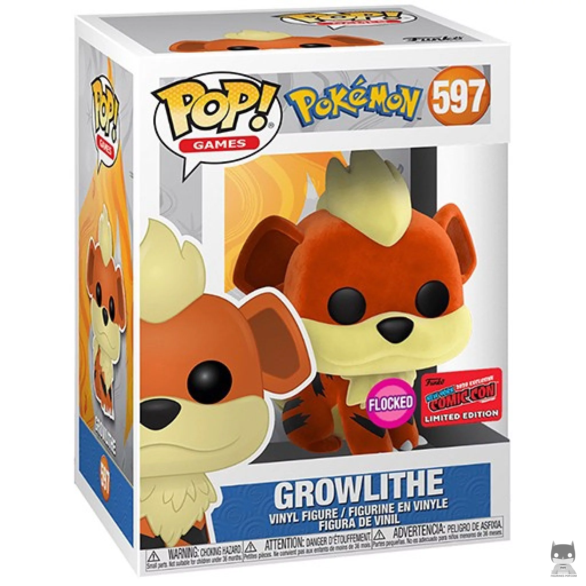 Figurine Funko POP Caninos (Flocked) avec boîte