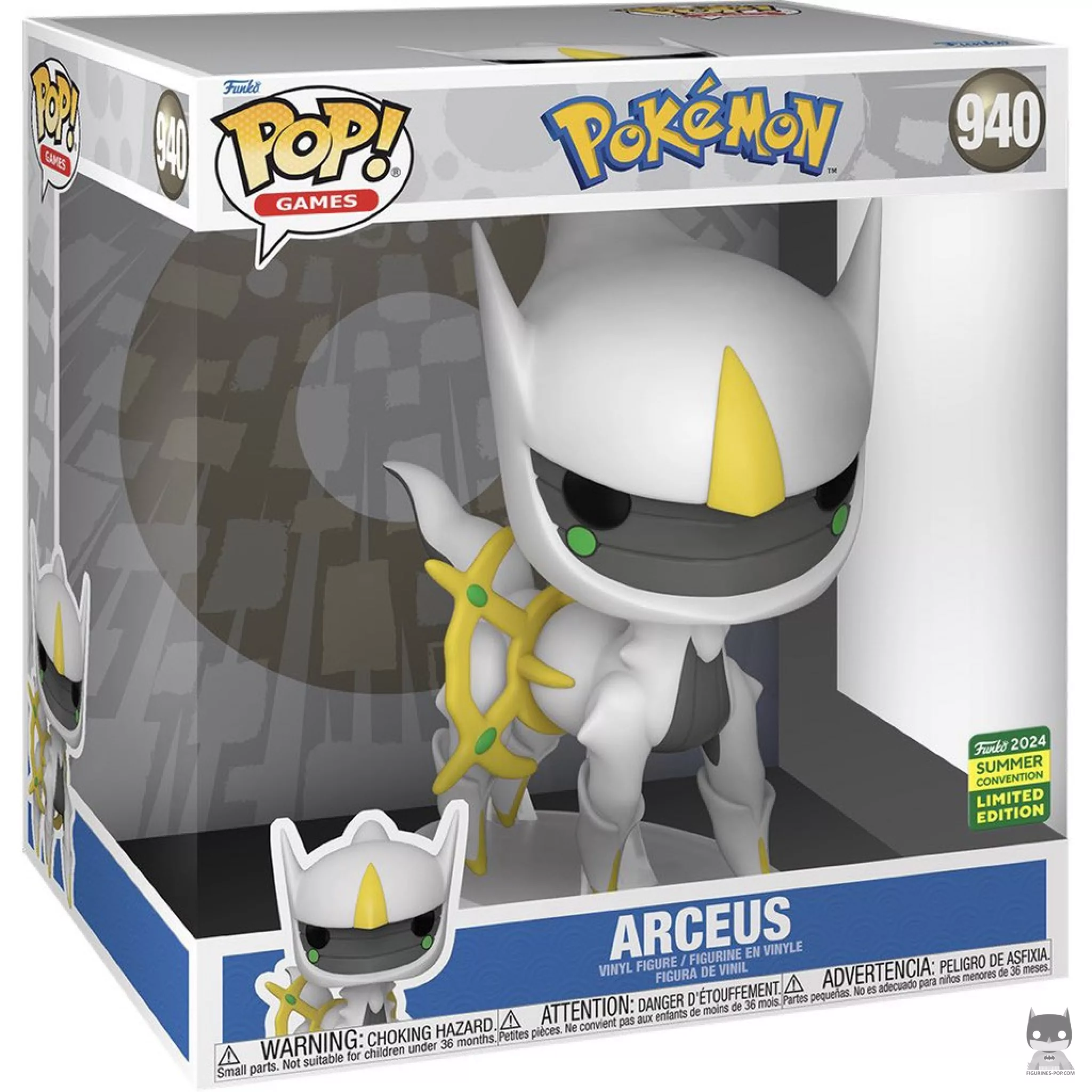 Figurine Funko POP Arceus (Supersized) avec boîte