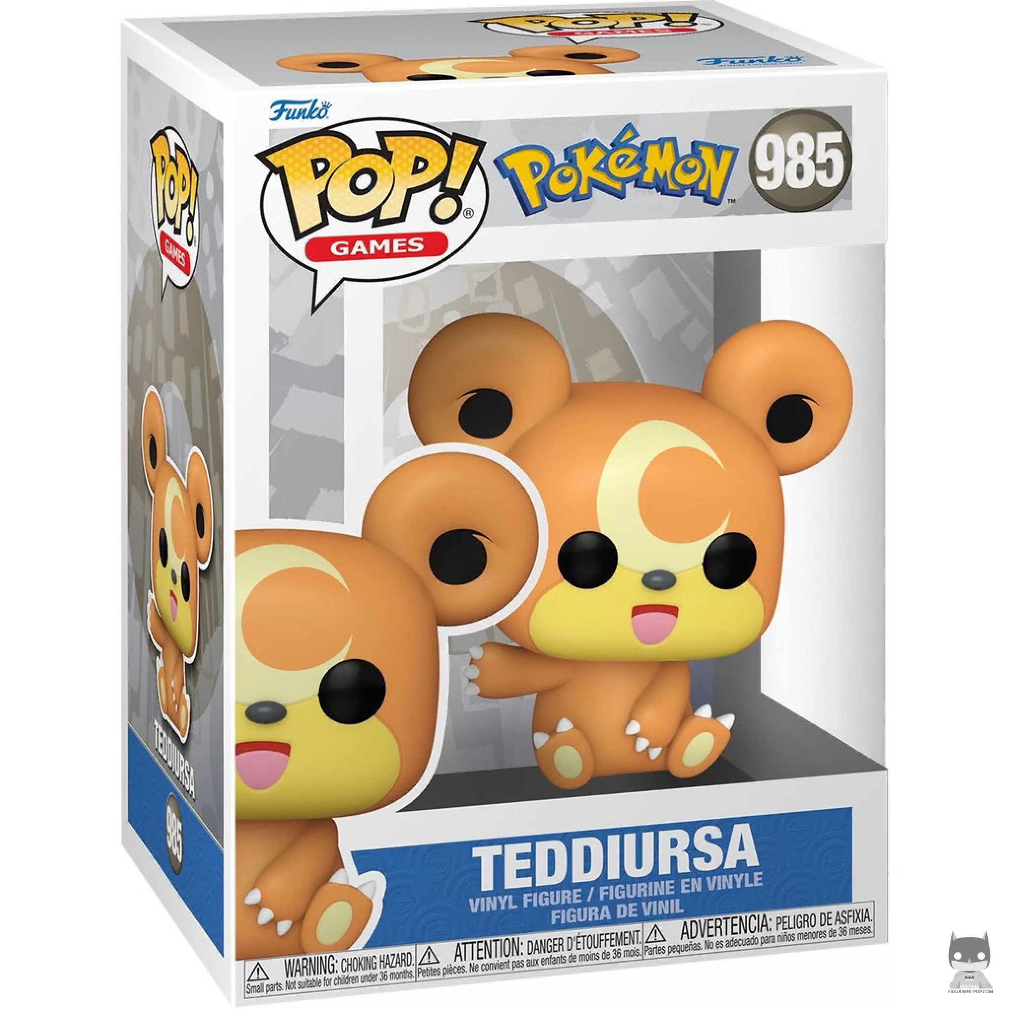 Figurine Funko POP Teddiursa avec boîte
