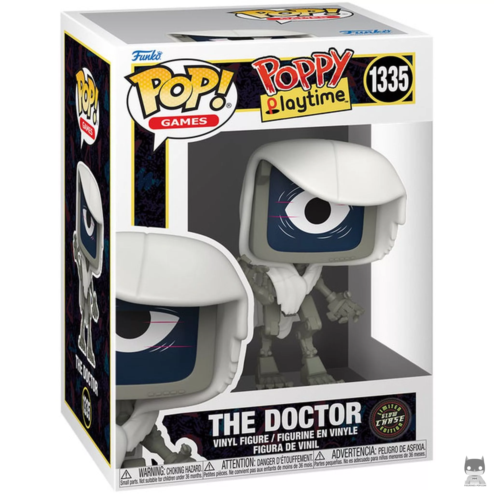 Figurine Funko POP The Doctor (Chase & Glow in the Dark) avec boîte