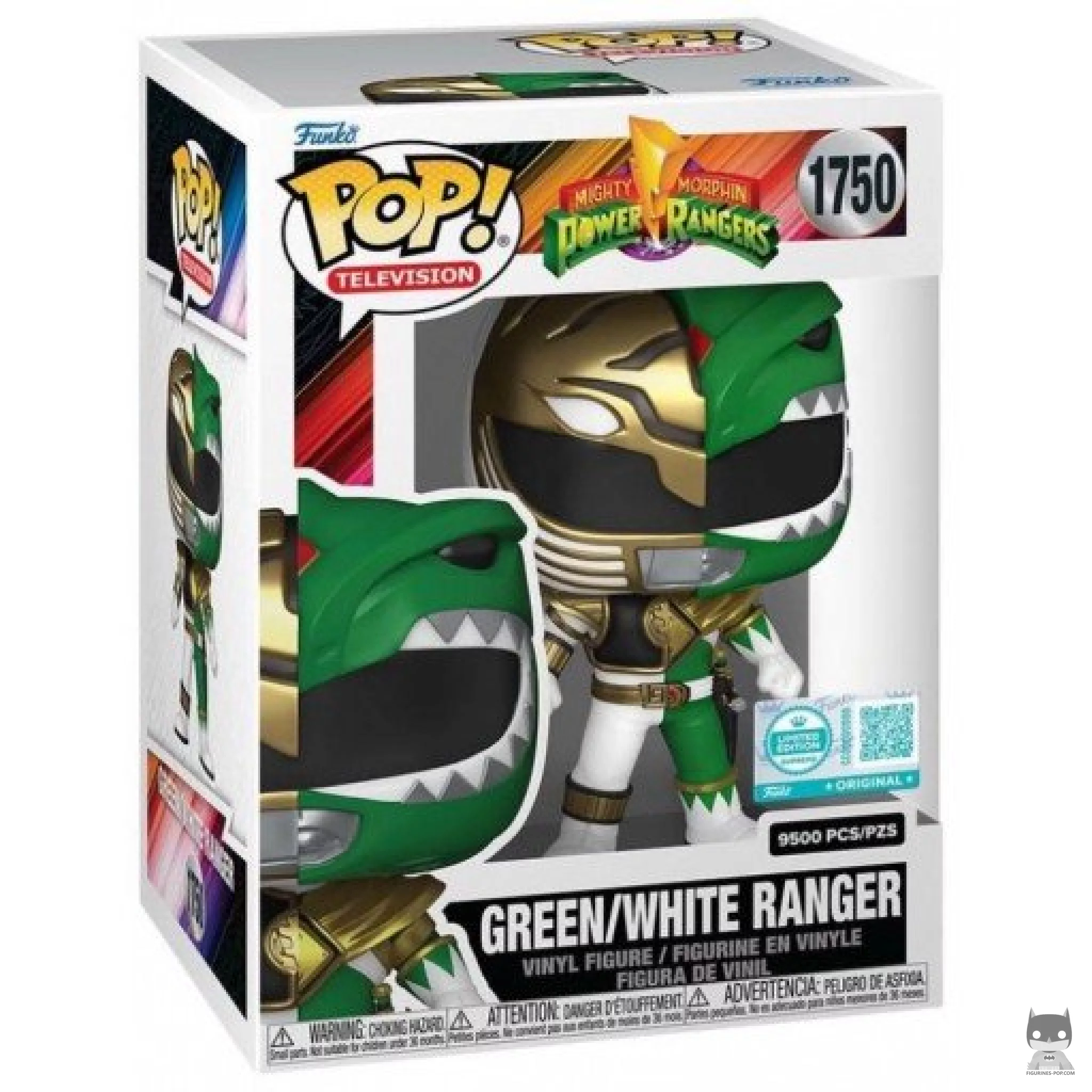 Figurine Funko POP Ranger Vert / Blanc avec boîte