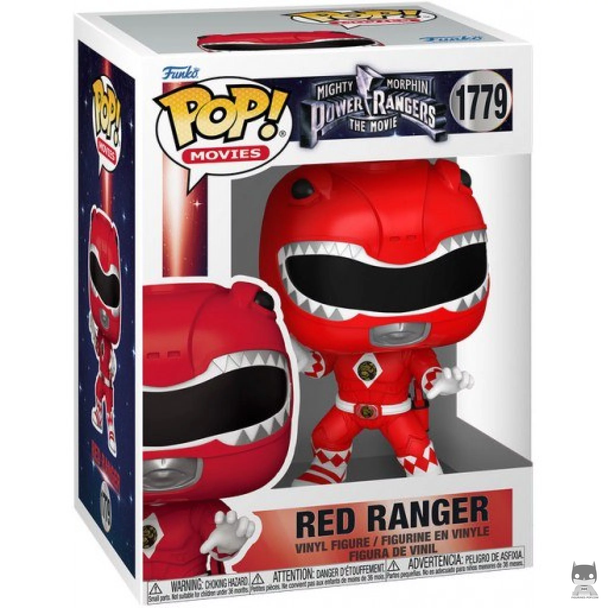 Figurine Funko POP Ranger Rouge avec boîte