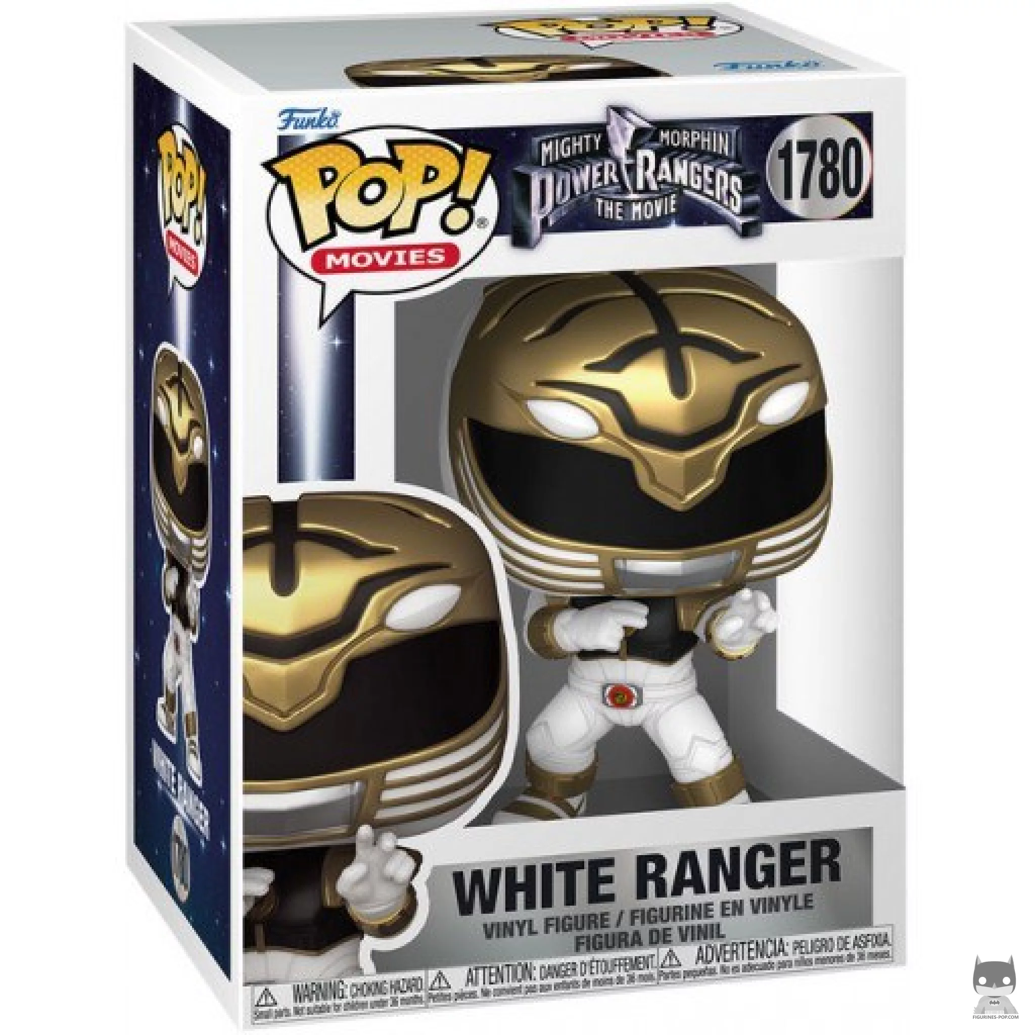 Figurine Funko POP Ranger Blanc avec boîte