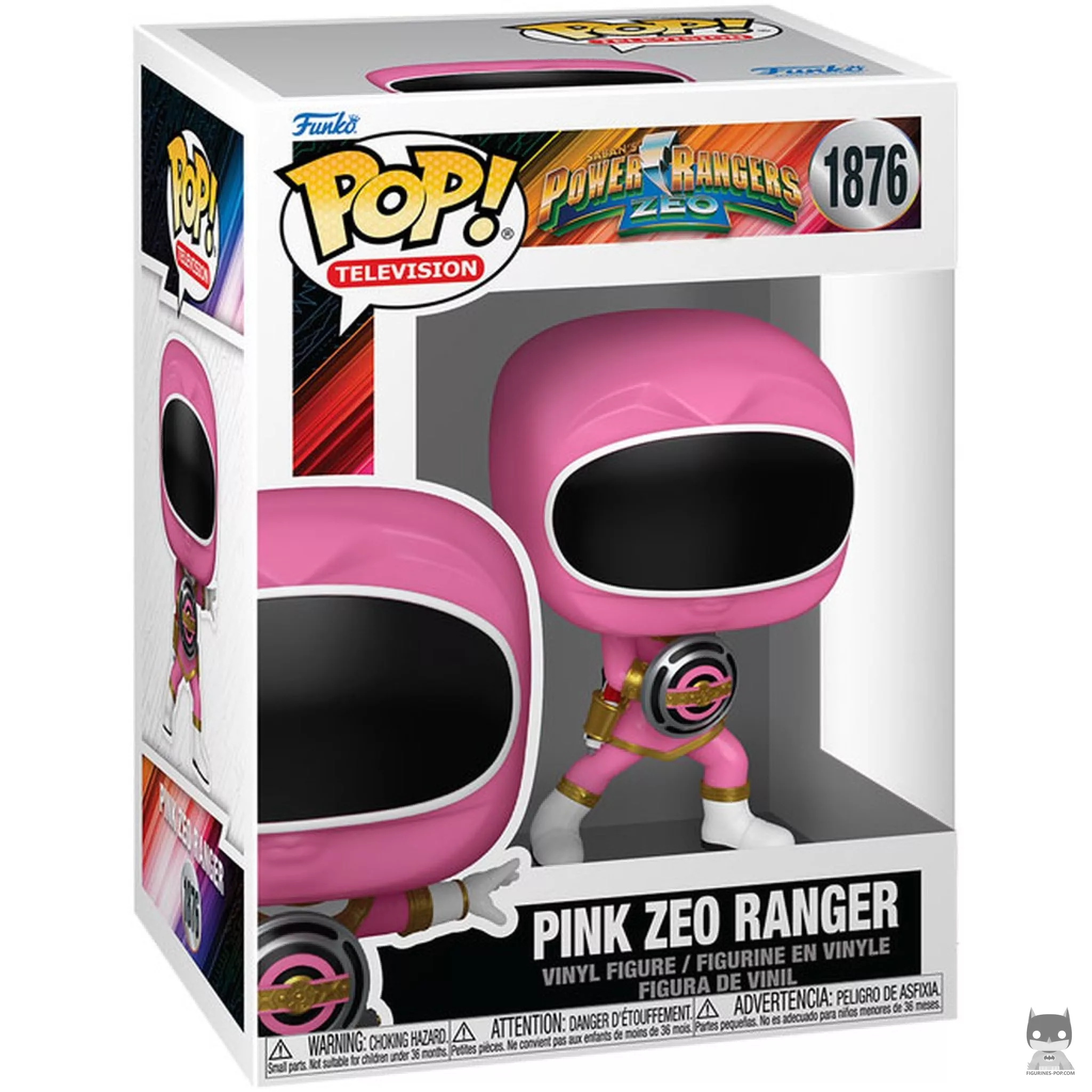 Figurine Funko POP Ranger Zeo Rose avec boîte
