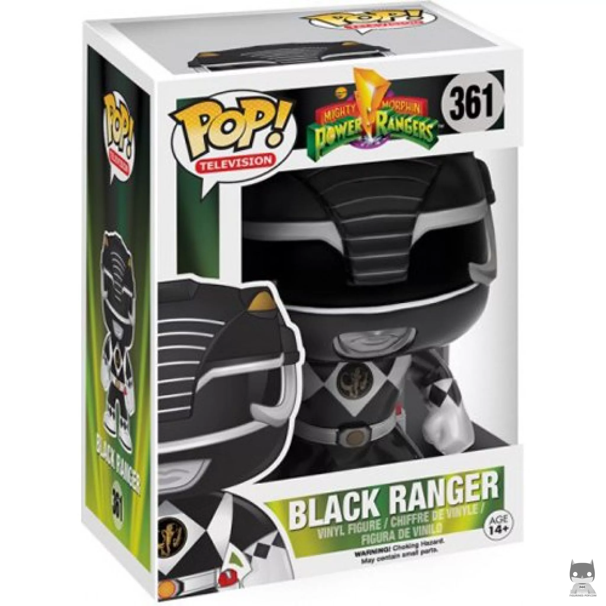 Figurine Funko POP Ranger Noir avec boîte