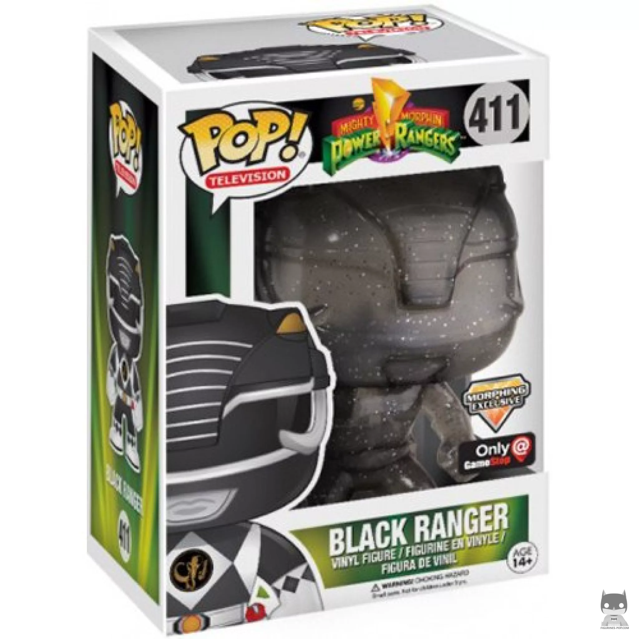 Figurine Funko POP Ranger Noir (Téléportation) avec boîte