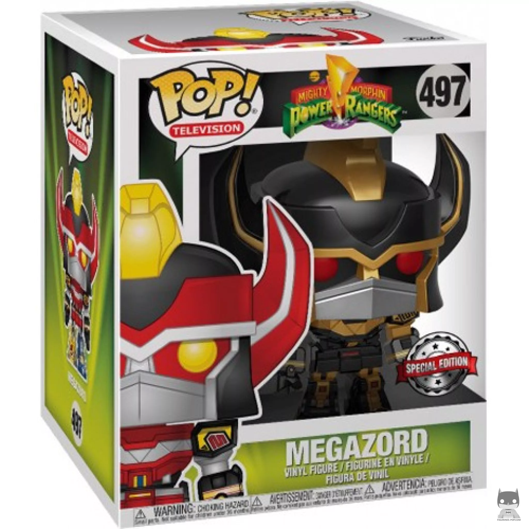 Figurine Funko POP Megazord (Supersized) avec boîte