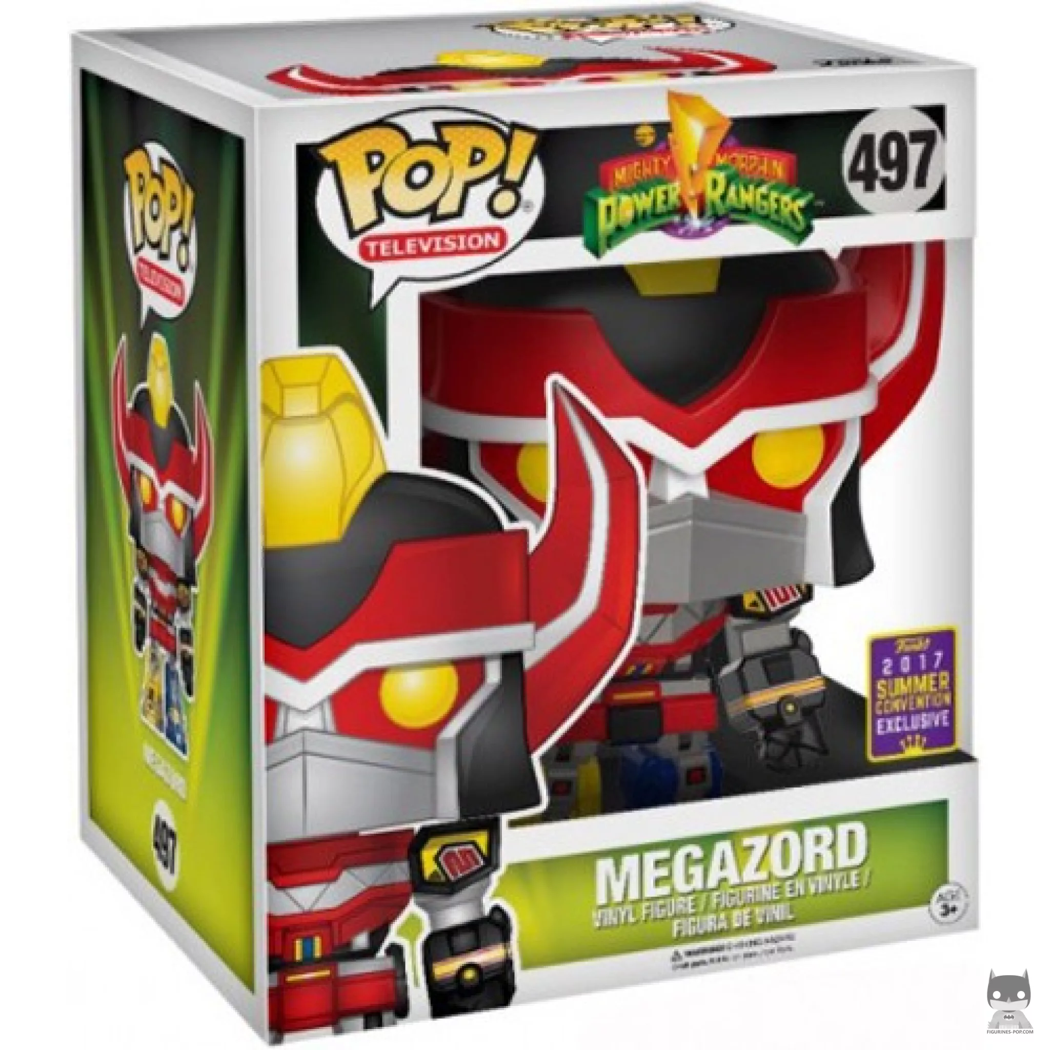 Figurine Funko POP Megazord (Supersized) avec boîte