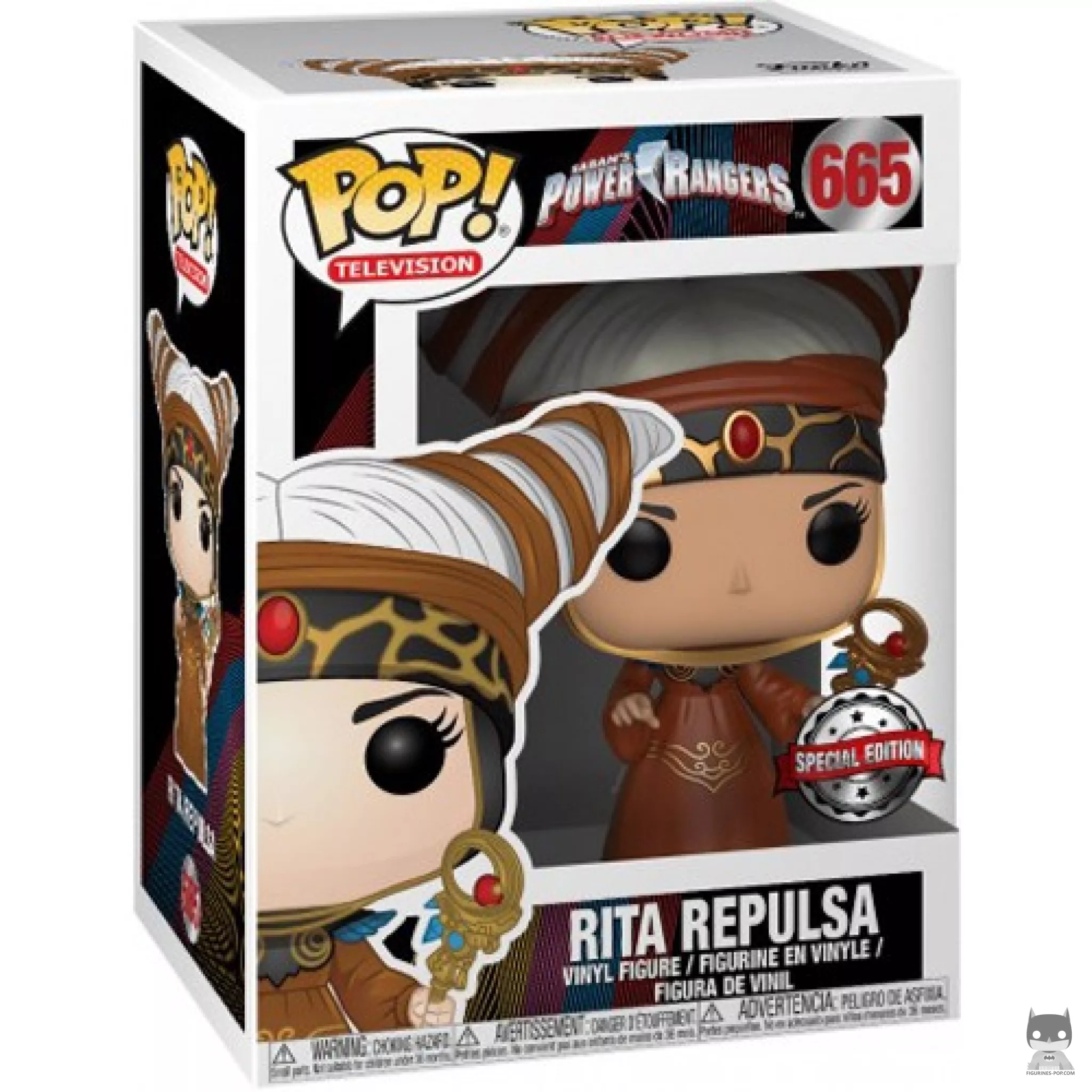 Figurine Funko POP Rita Repulsa avec boîte