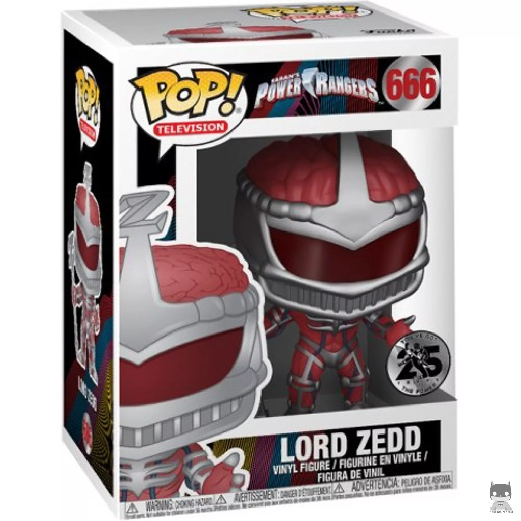 Figurine Funko POP Lord Zedd avec boîte