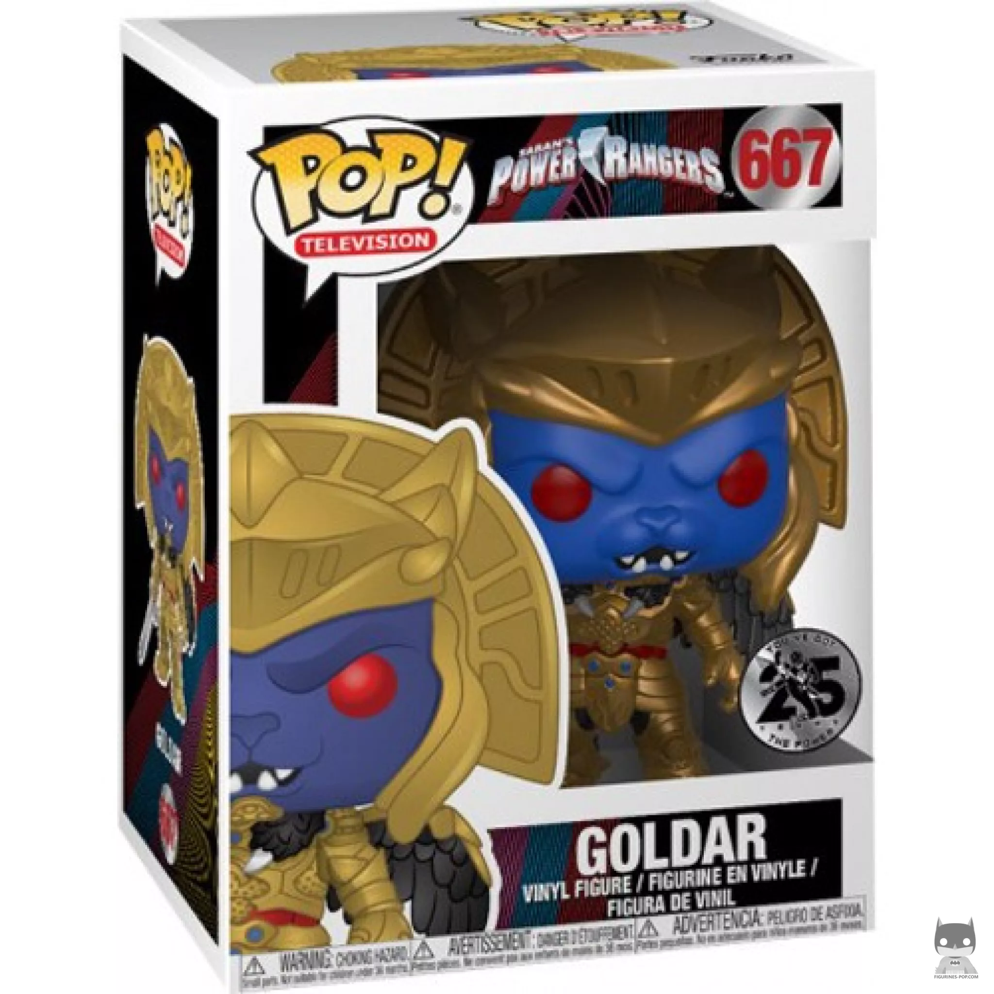 Figurine Funko POP Goldar avec boîte