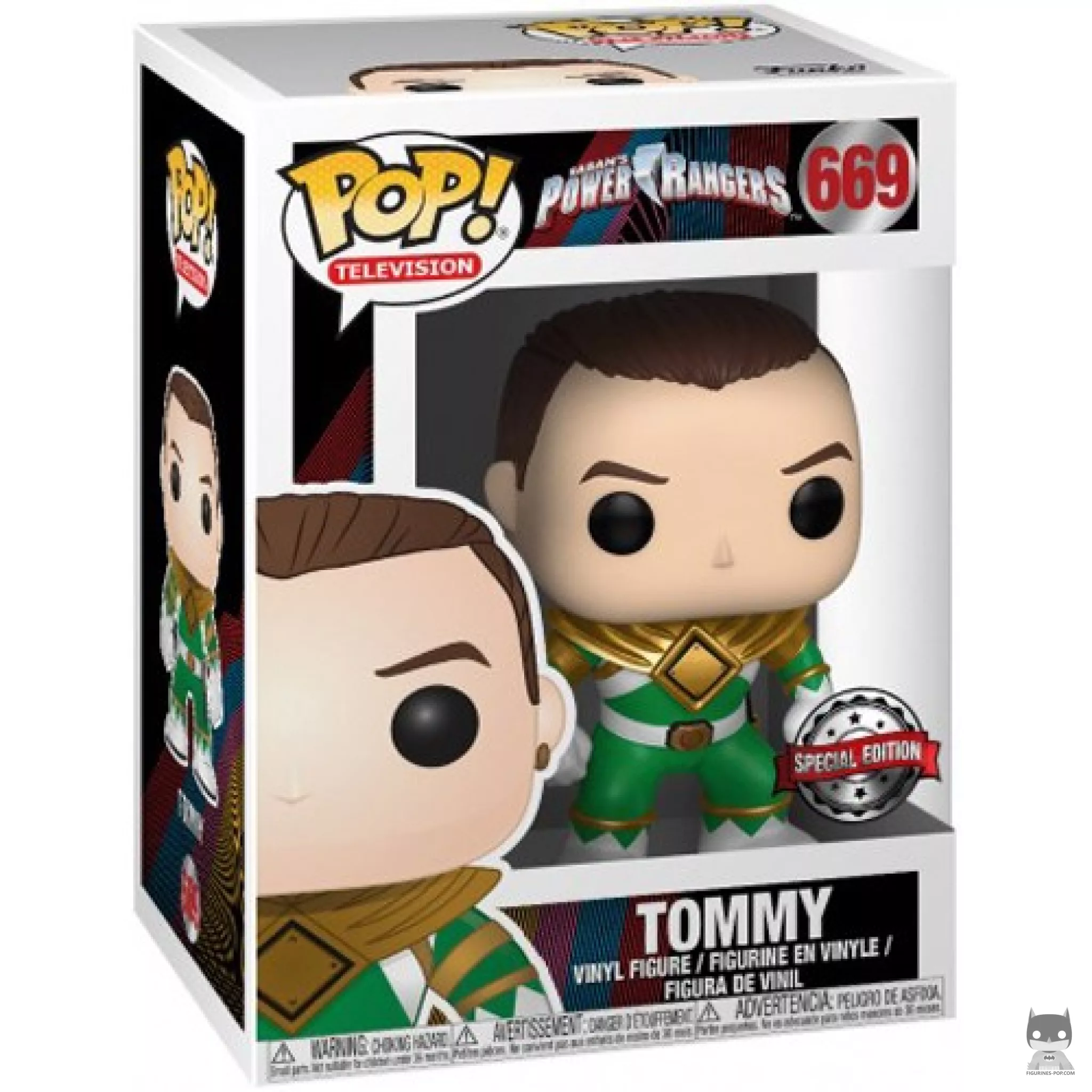 Figurine Funko POP Ranger Vert avec boîte