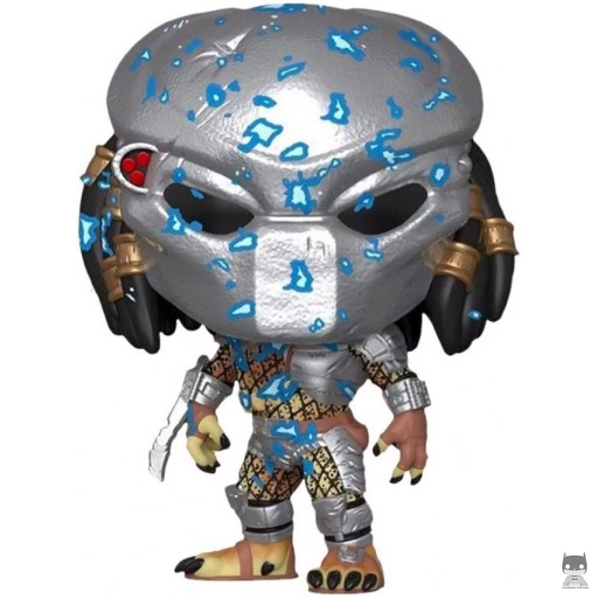 Figurine Funko POP Predator avec armure électrique bleue (Predator)