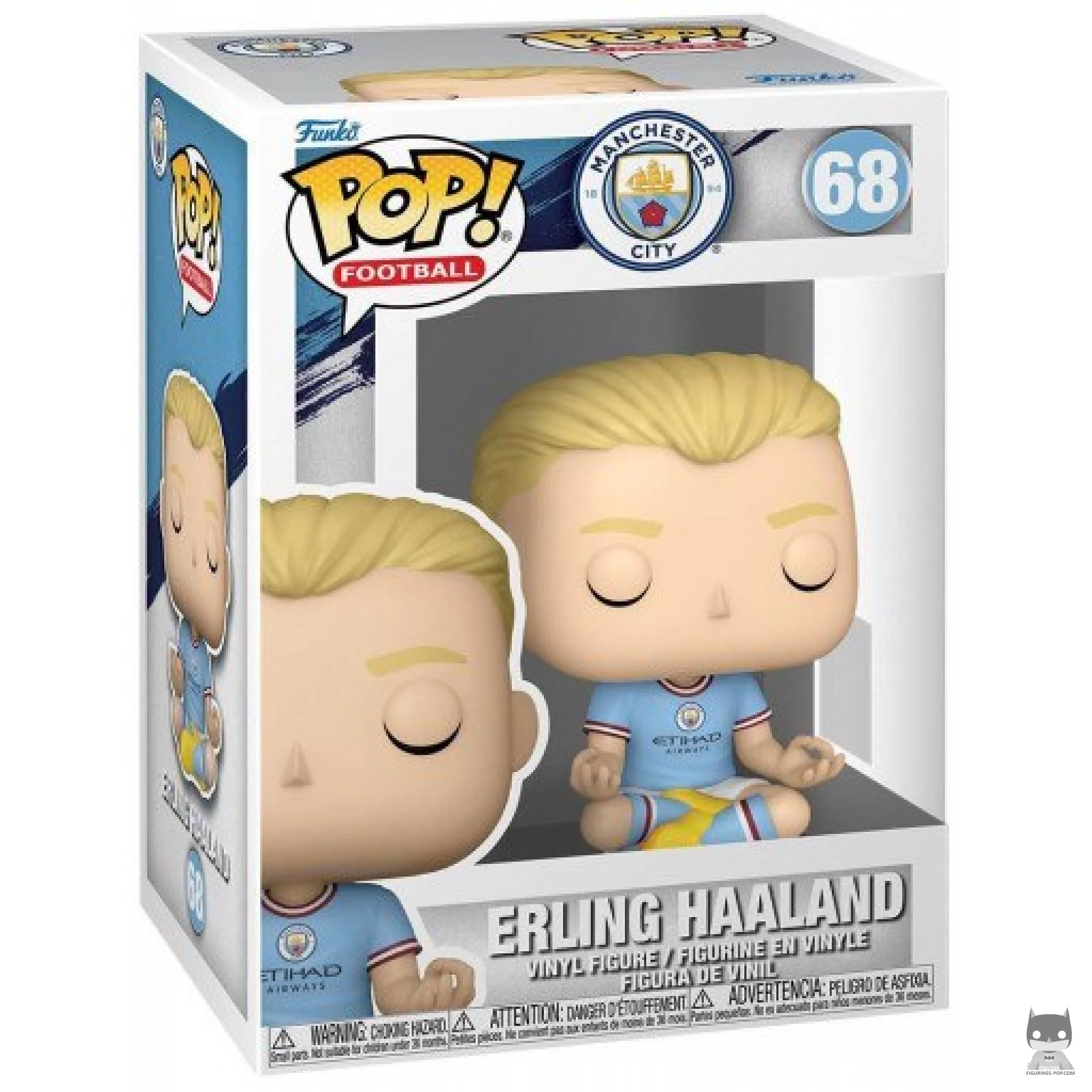 Figurine Funko POP Erling Haaland (Manchester City) avec boîte
