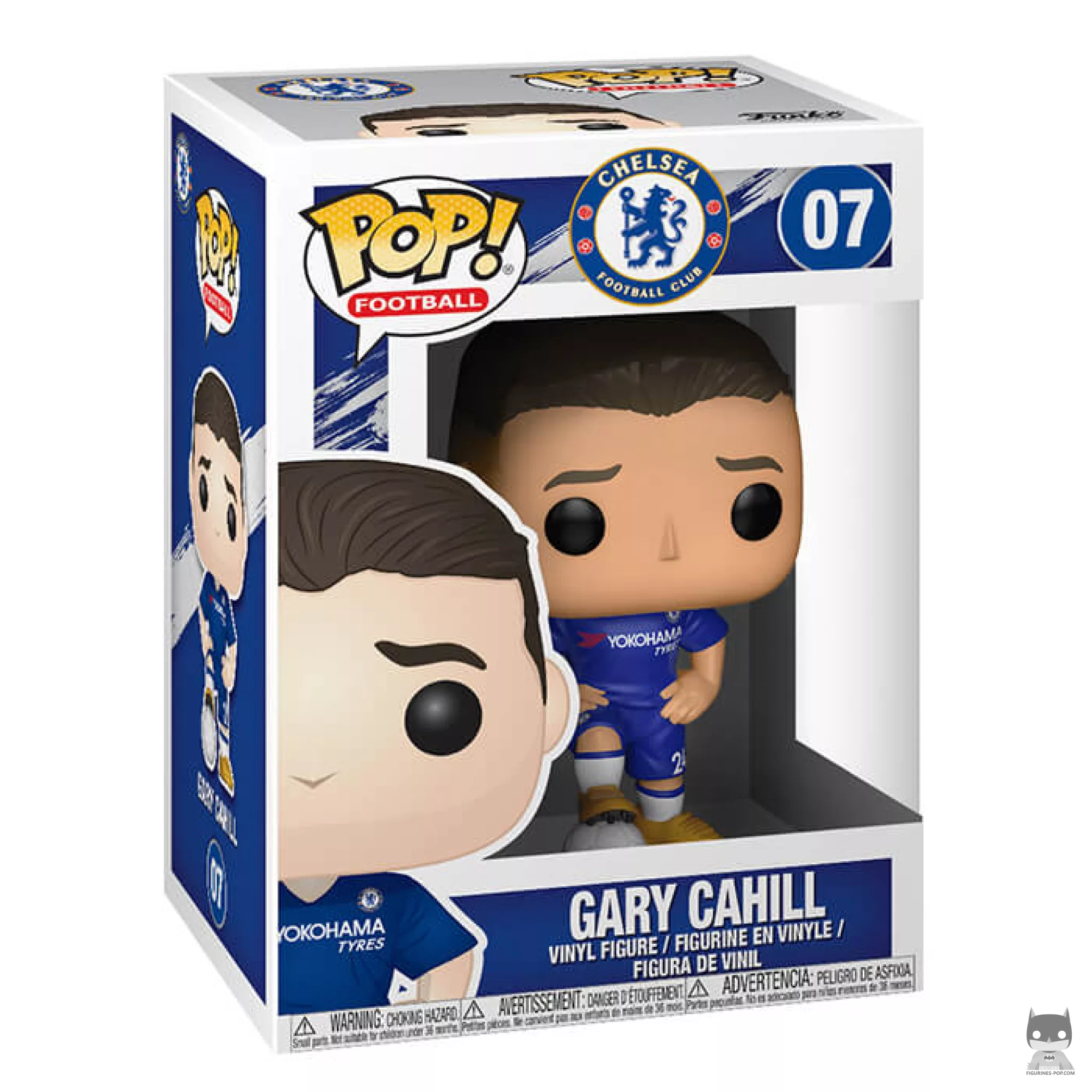 Figurine Funko POP Gary Cahill (Chelsea) avec boîte