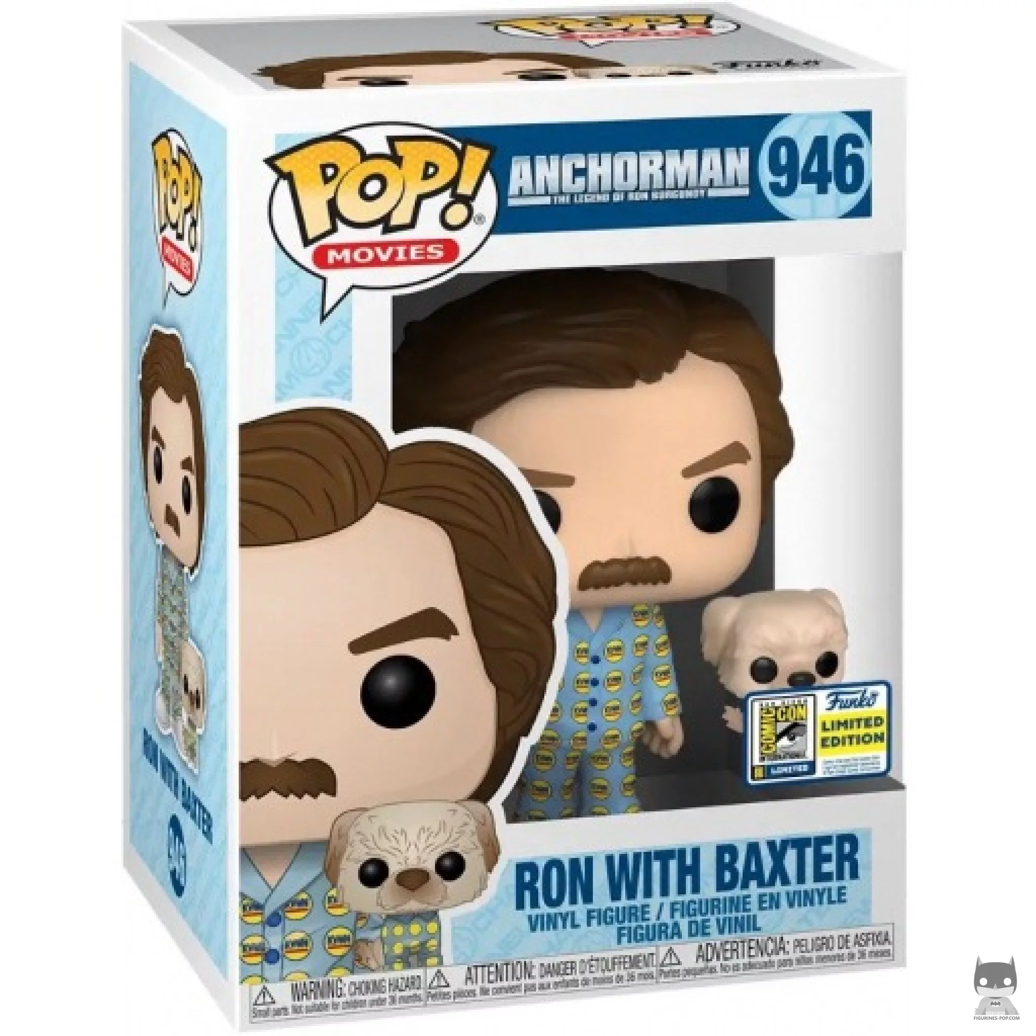 Figurine Funko POP Ron avec Baxter avec boîte
