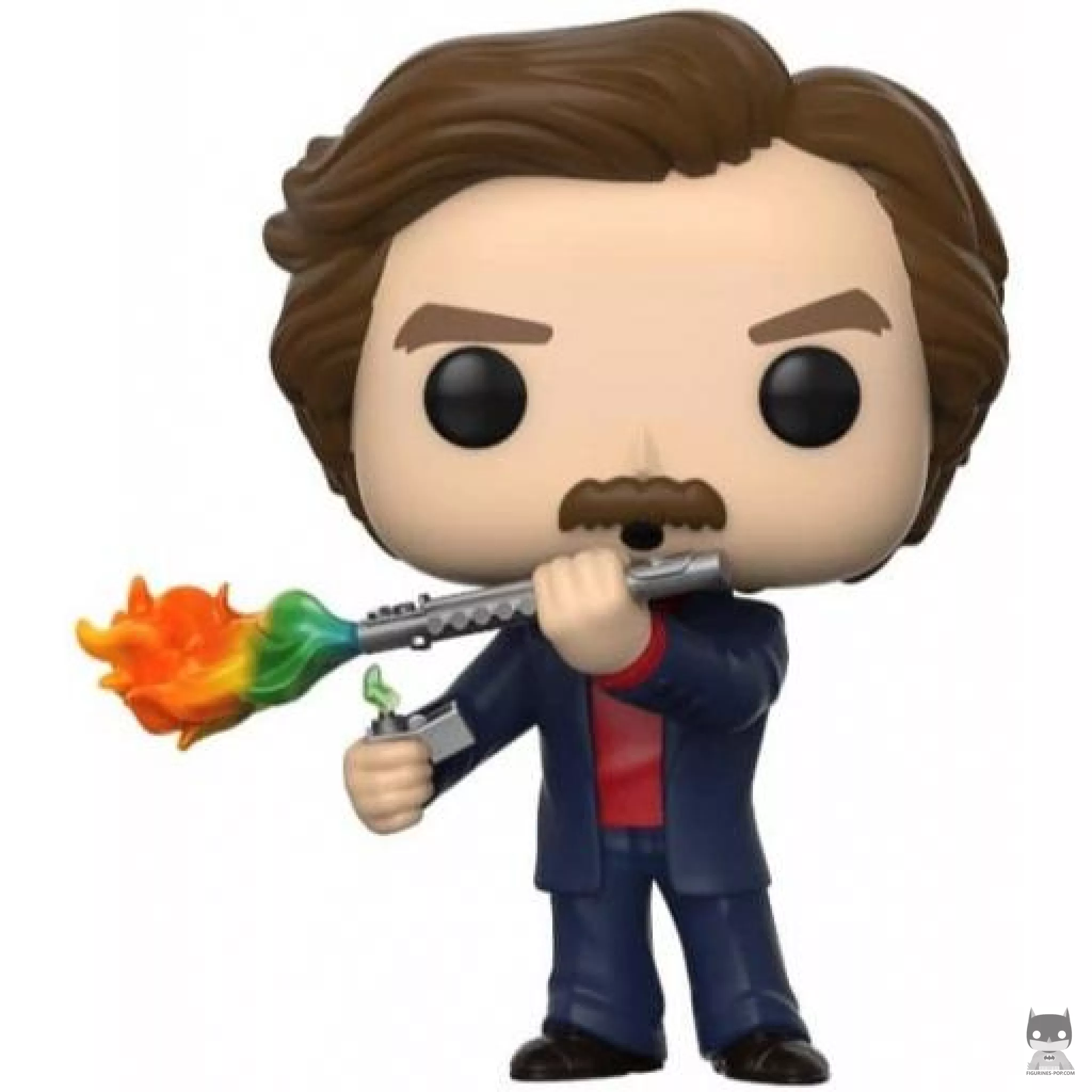 Figurine Funko POP Ron Burgundy (Présentateur vedette : La Légende de Ron Burgundy)