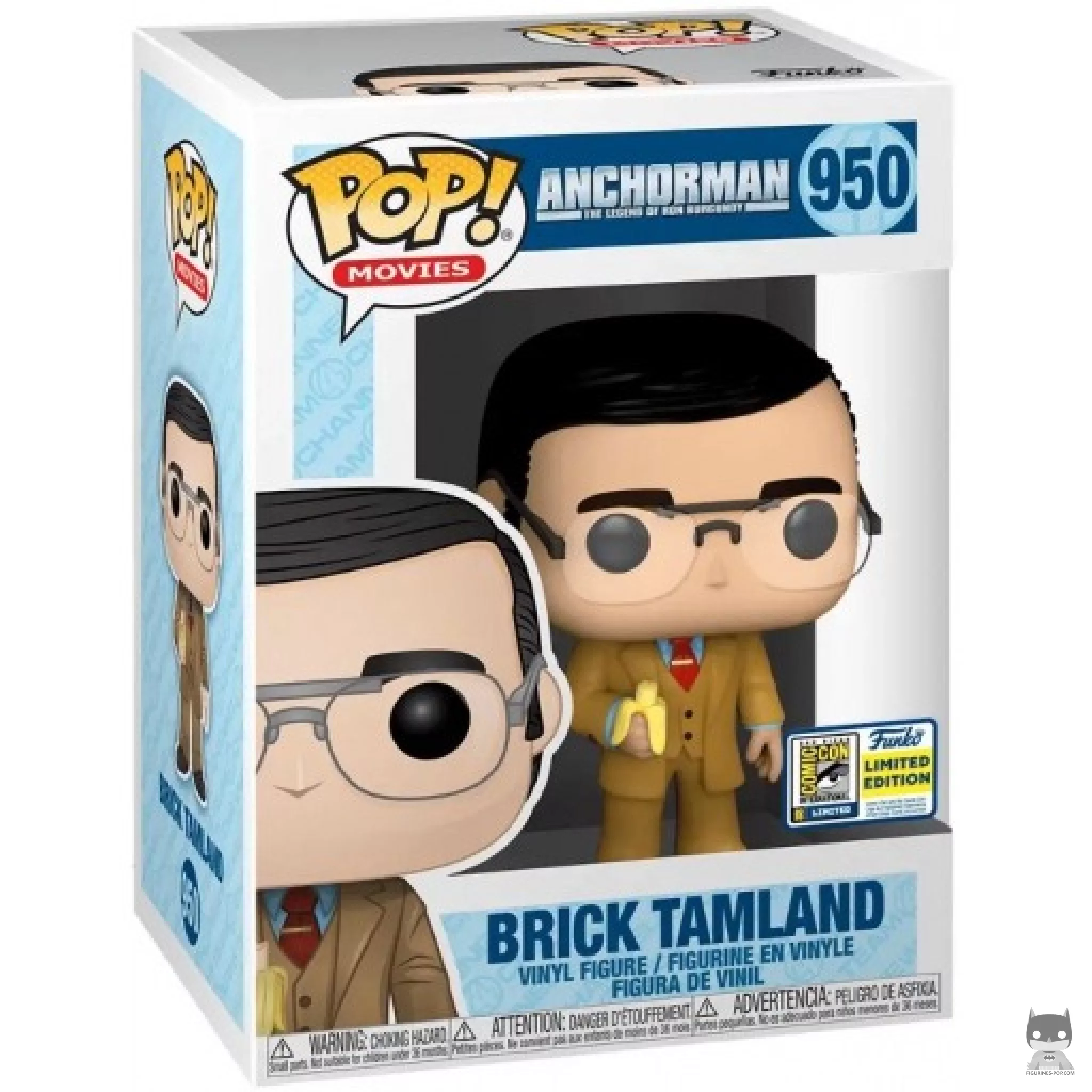 Figurine Funko POP Brick Tamland avec boîte