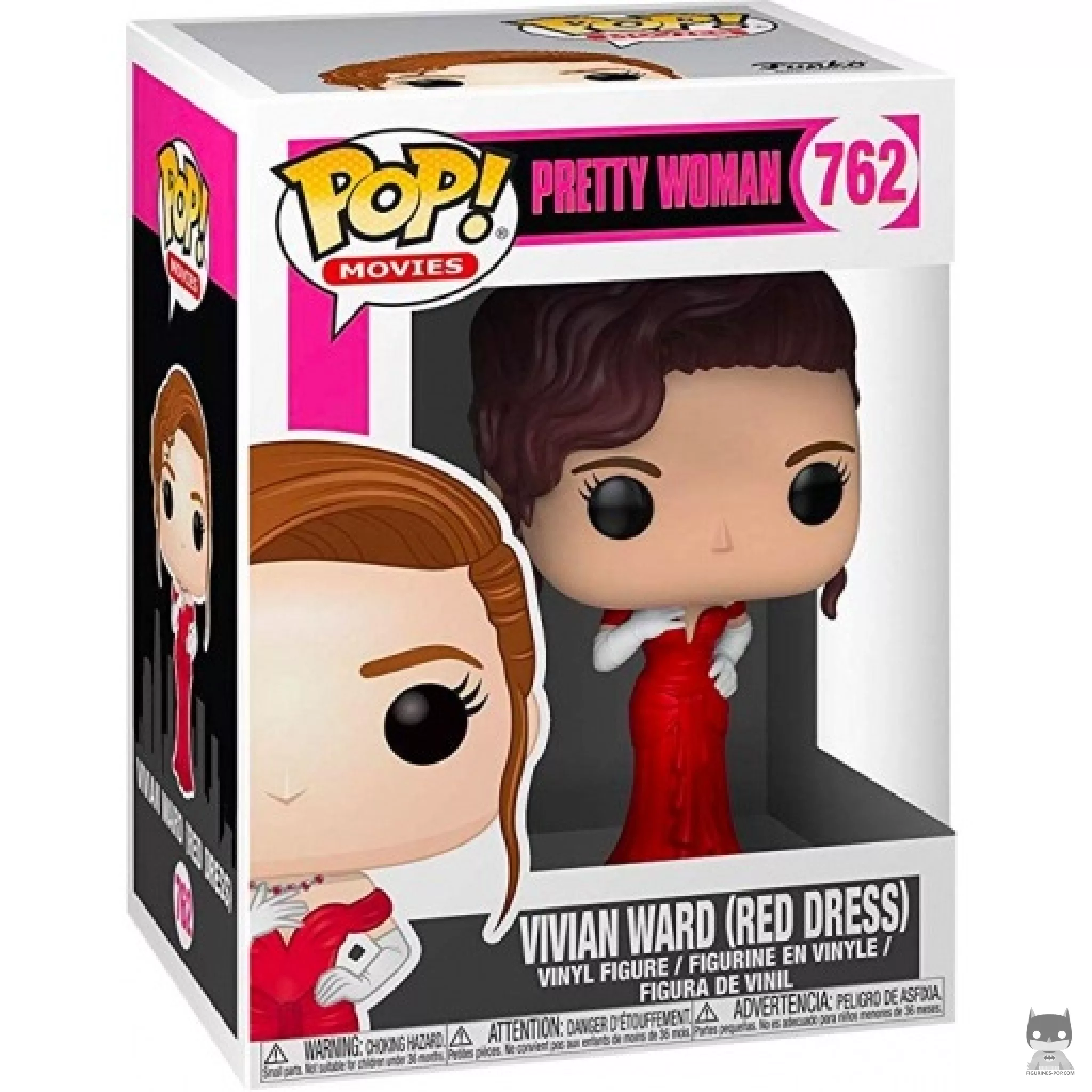 Figurine Funko POP Vivian Ward (Robe Rouge) avec boîte