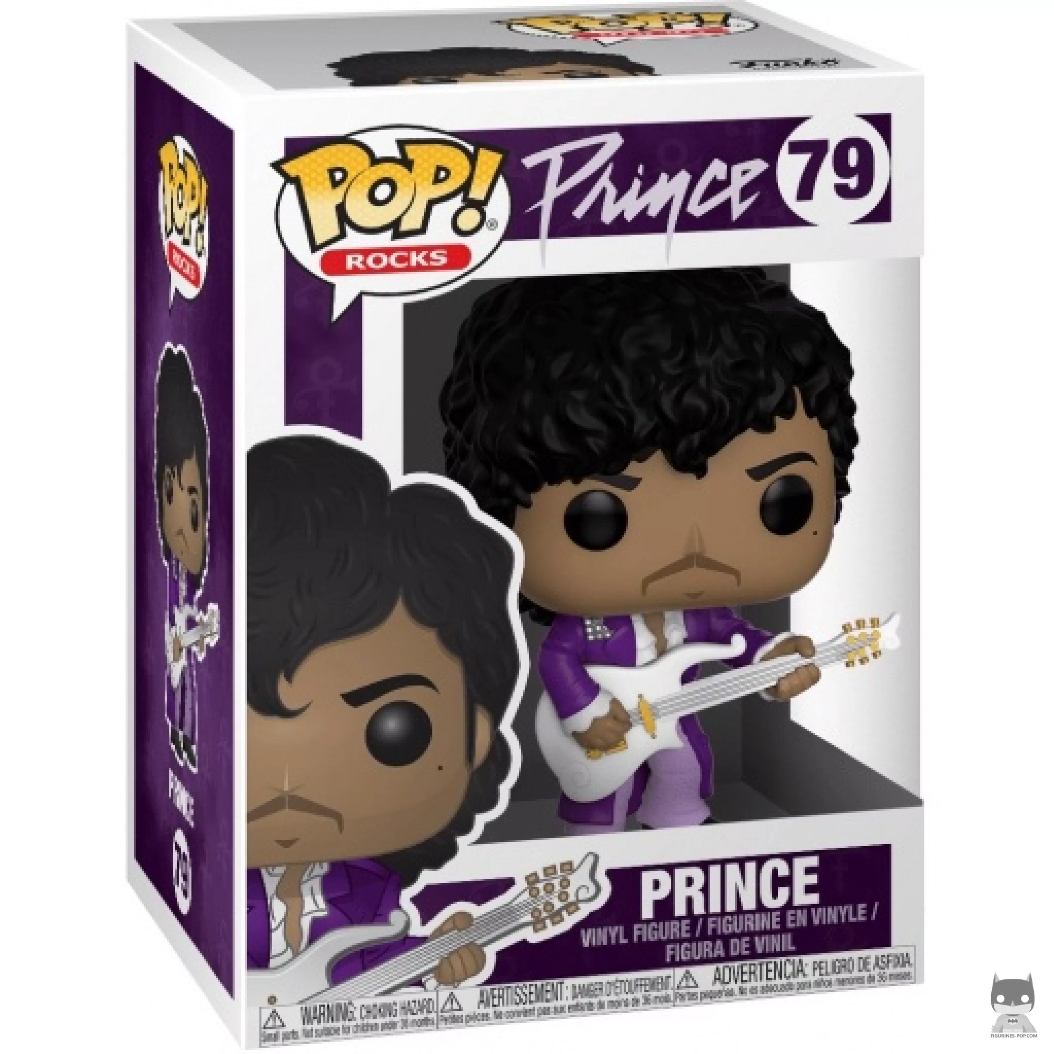 Figurine Funko POP Prince (Purple Rain) avec boîte