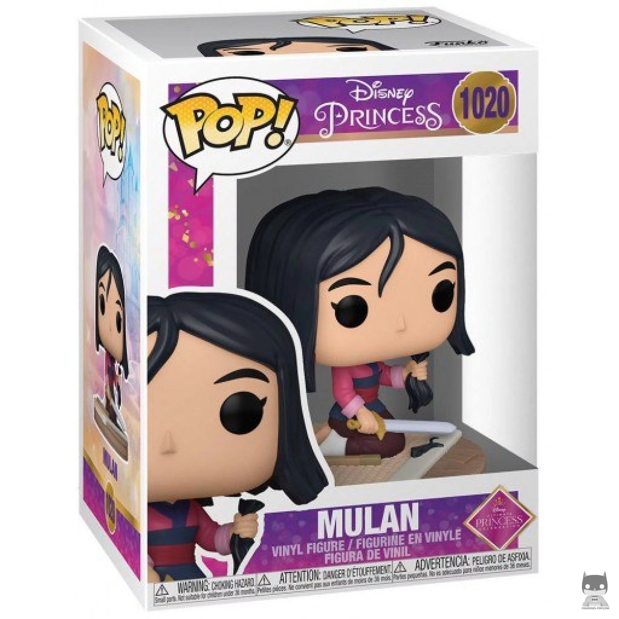 Figurine Funko POP Mulan avec boîte