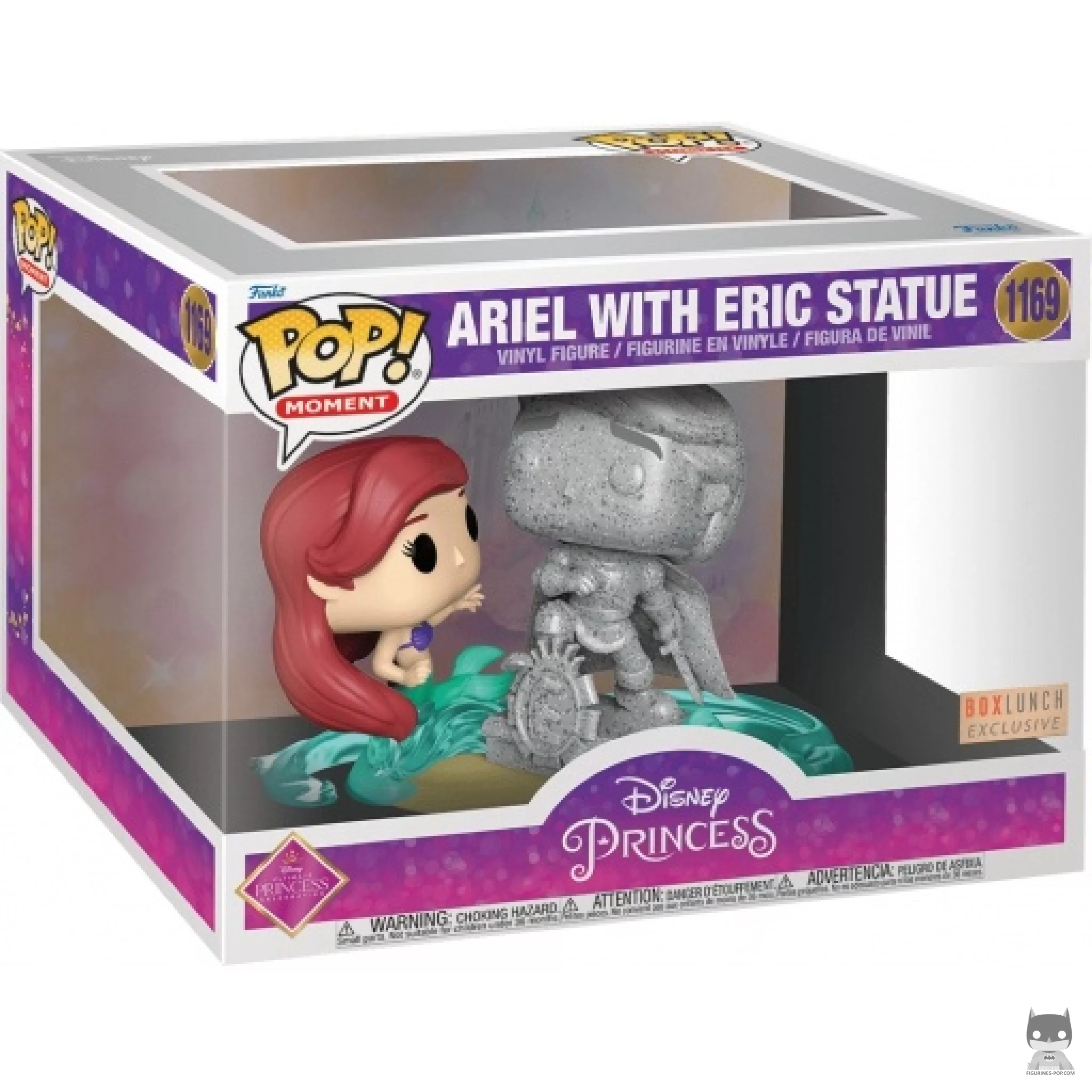 Figurine Funko POP Ariel avec la Statue d'Eric avec boîte