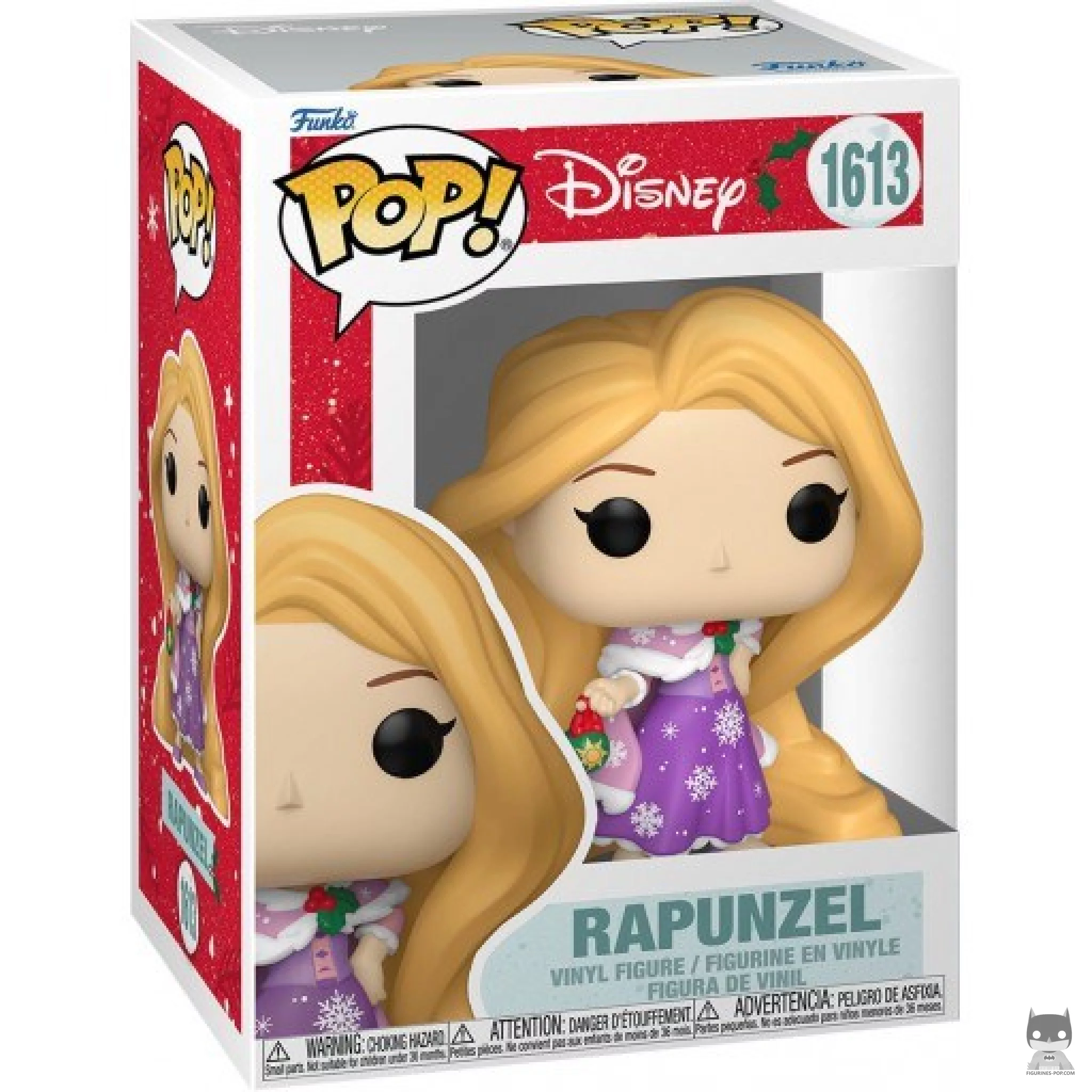 Figurine Funko POP Raiponce (Noël) avec boîte