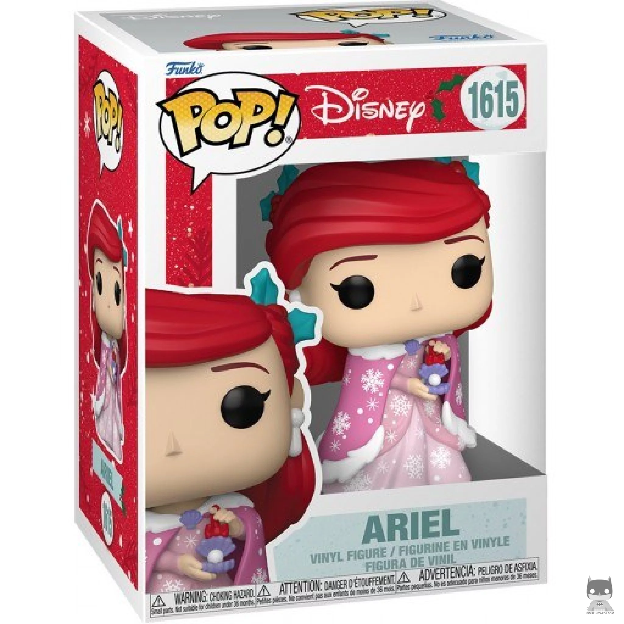 Figurine Funko POP Ariel (Noël) avec boîte