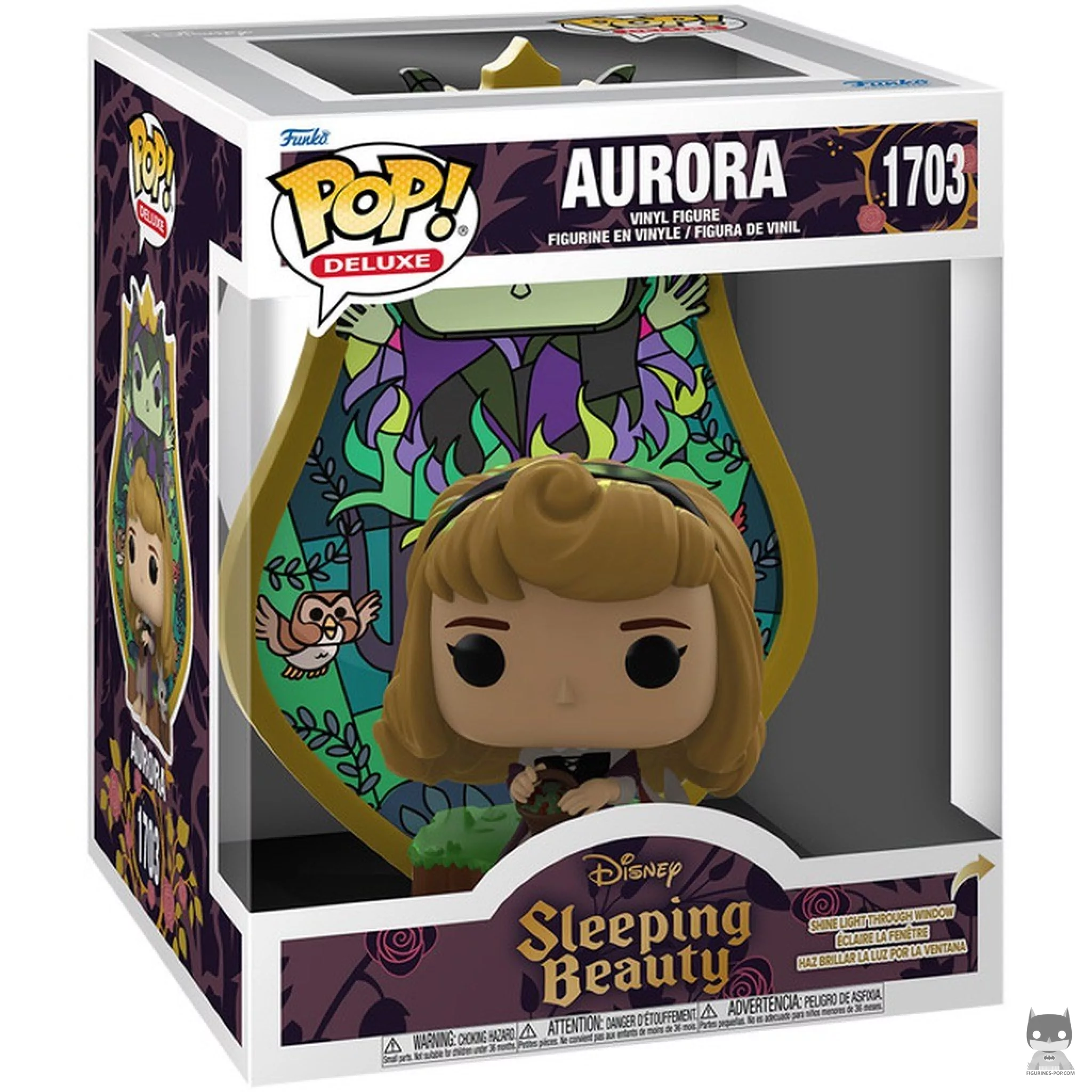 Figurine Funko POP Aurore (Vitrail) avec boîte