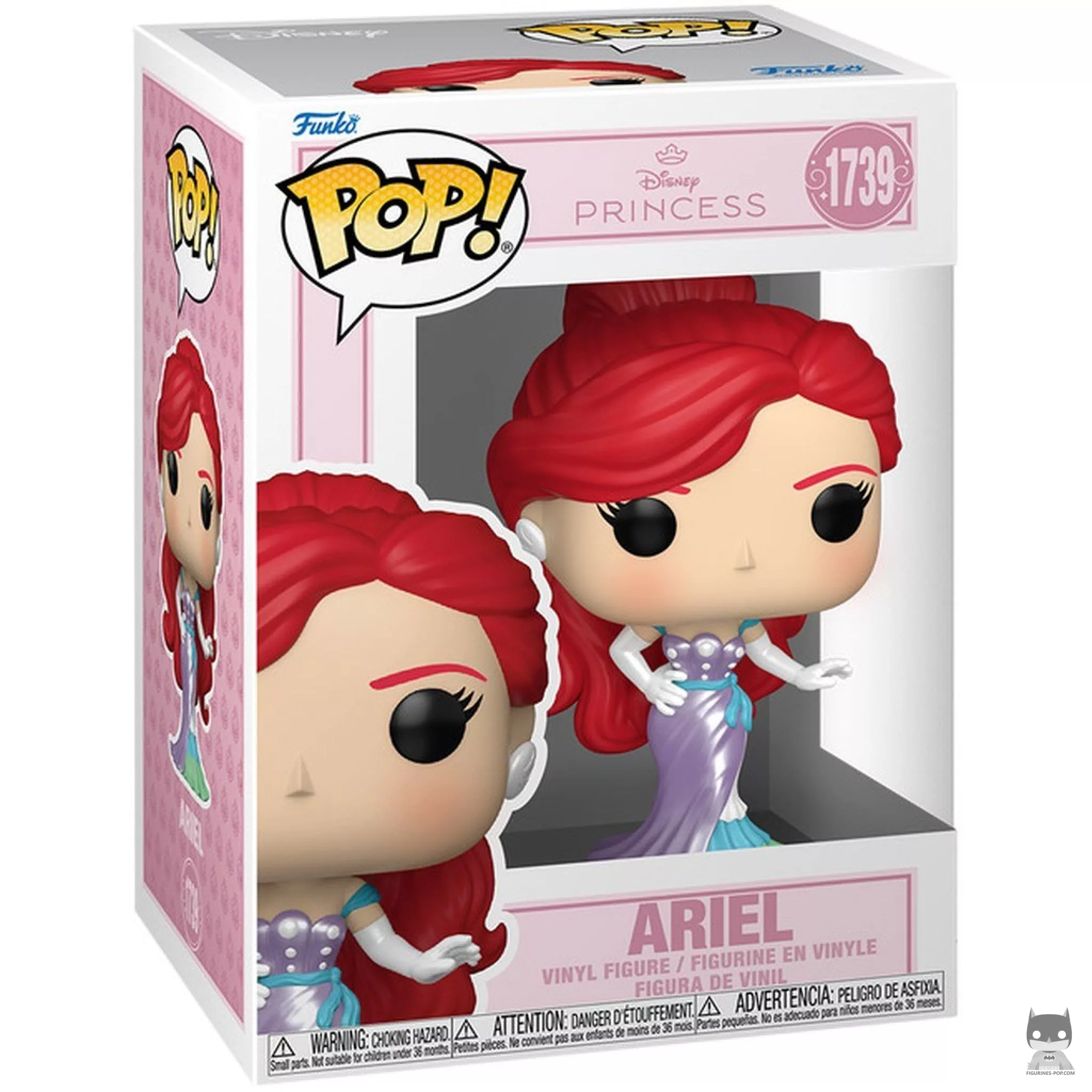 Figurine Funko POP Ariel (Grande entrée) avec boîte
