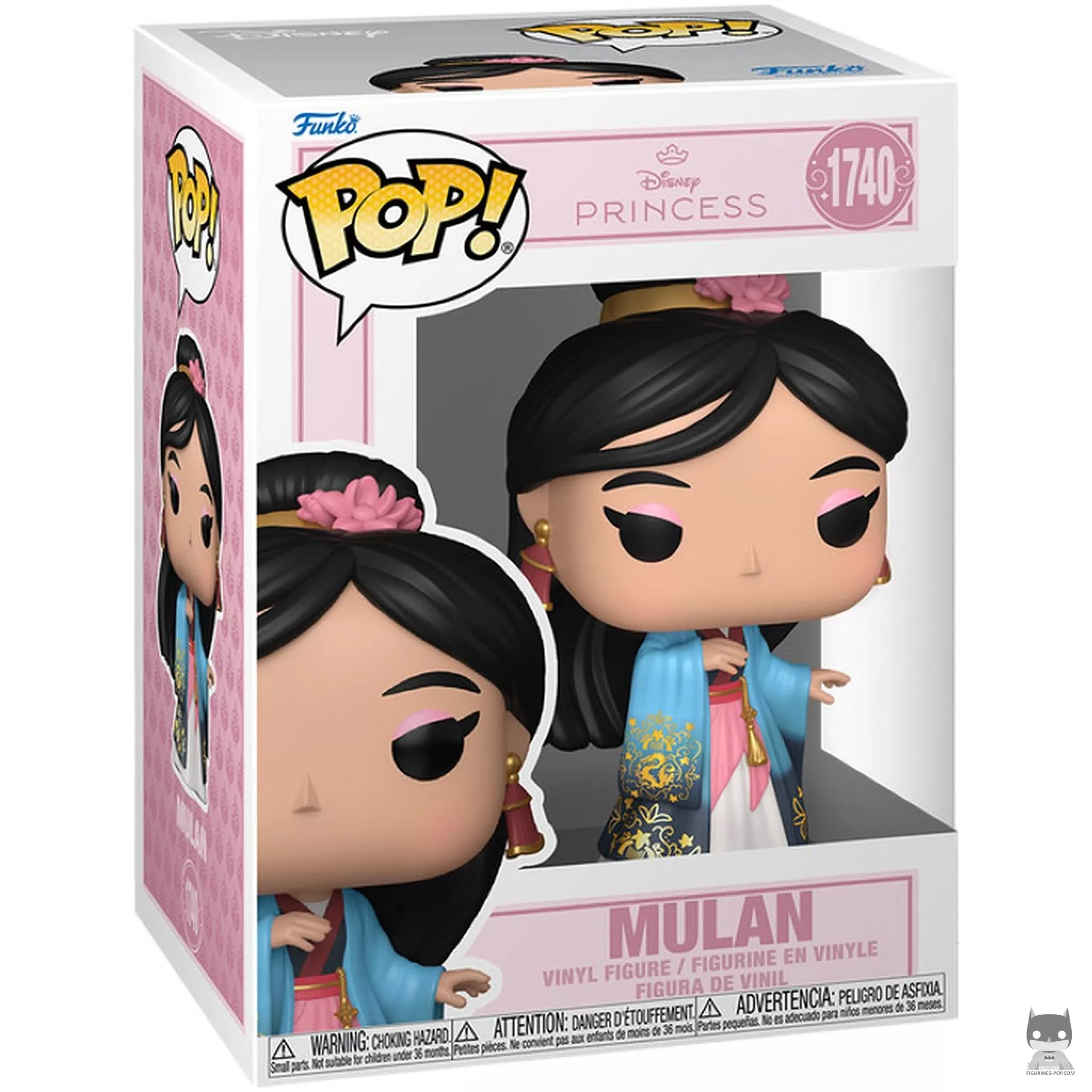 Figurine Funko POP Mulan (Grande entrée) avec boîte