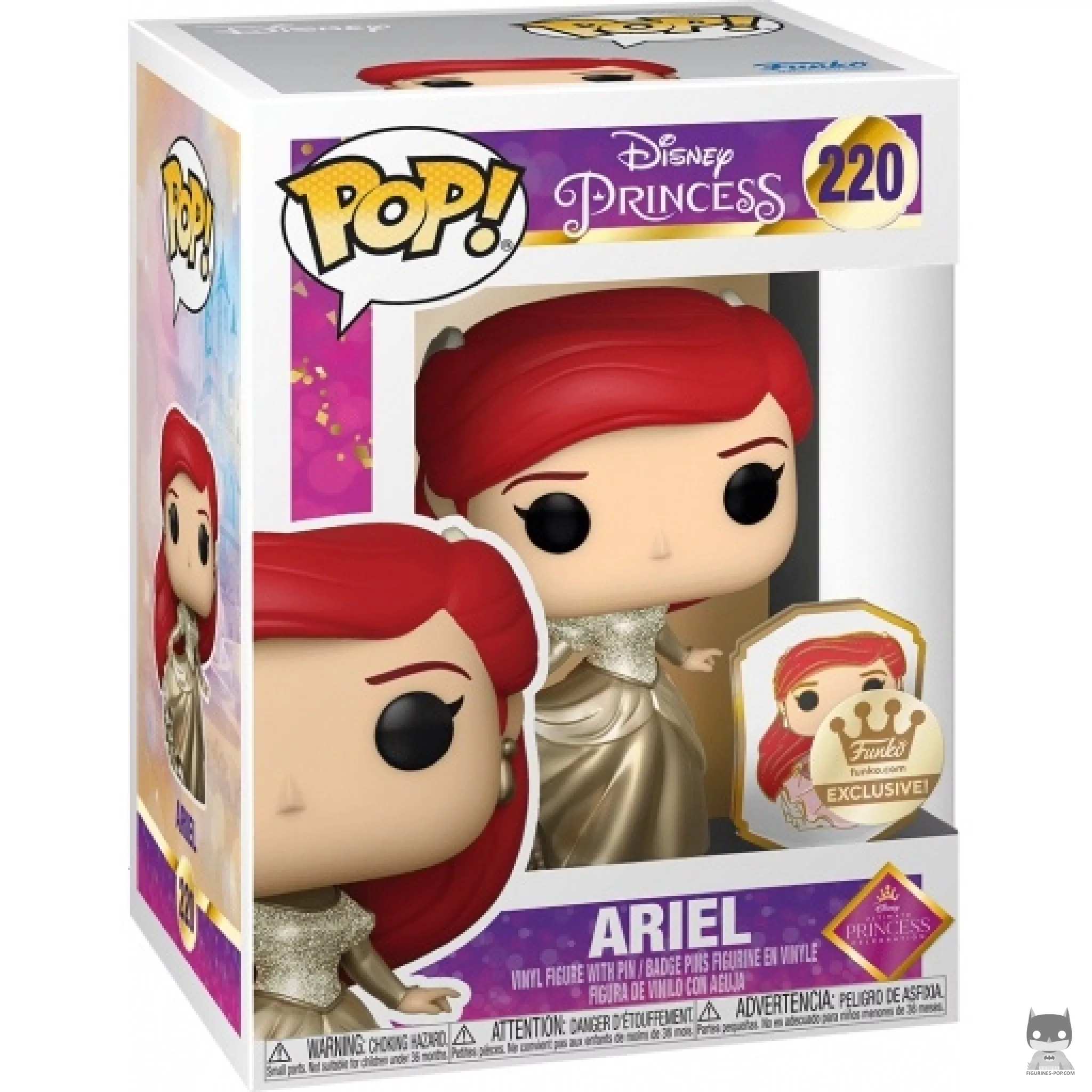 Figurine Funko POP Ariel avec boîte