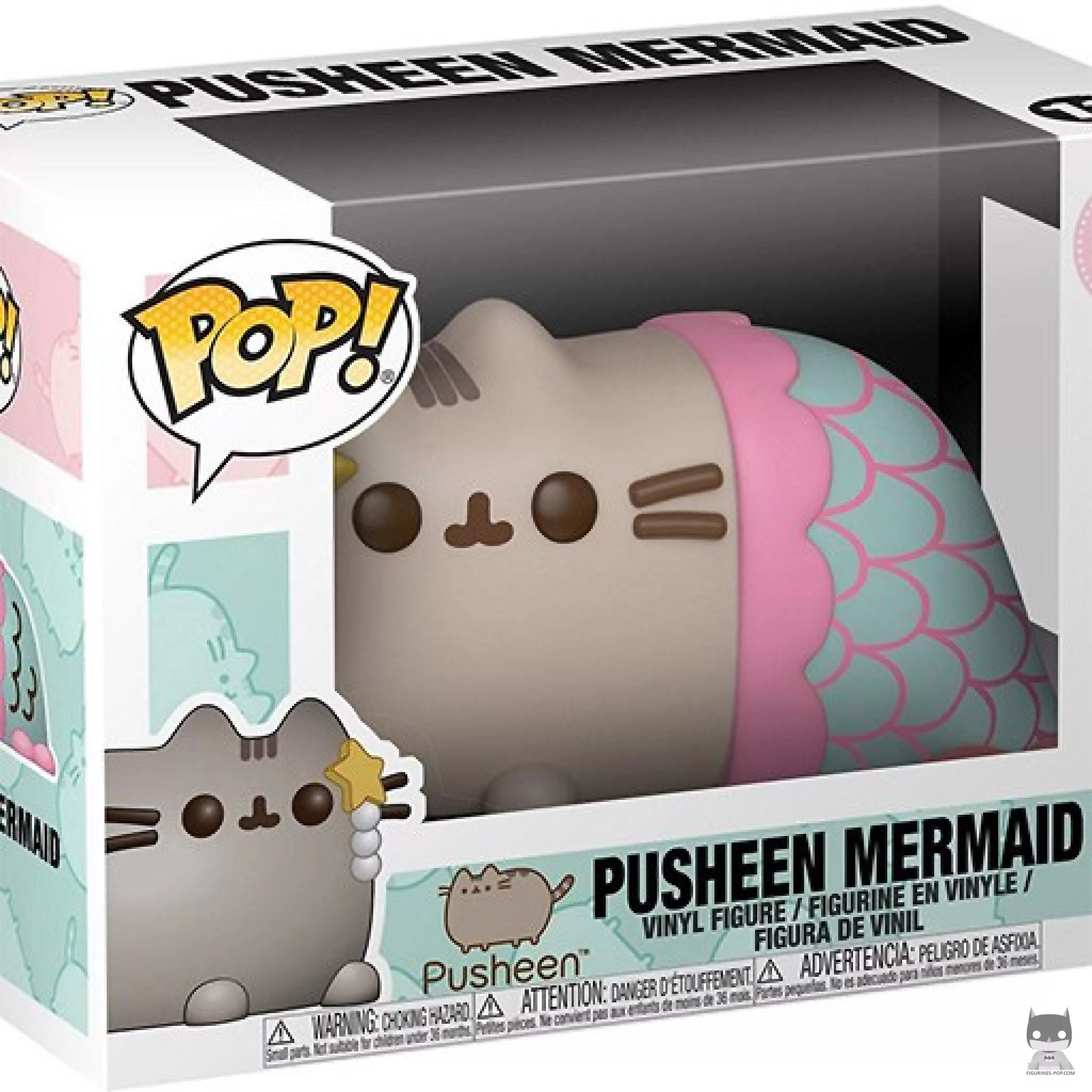 Figurine Funko POP Pusheen Sirène avec boîte