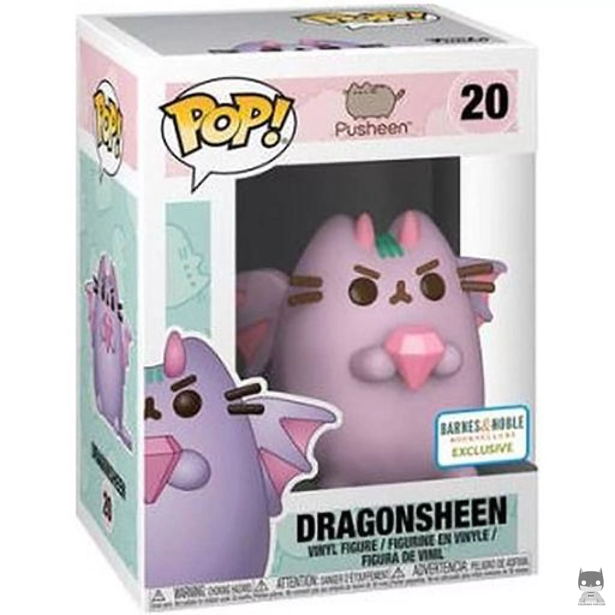 Figurine Funko POP Dragonsheen avec gemme avec boîte