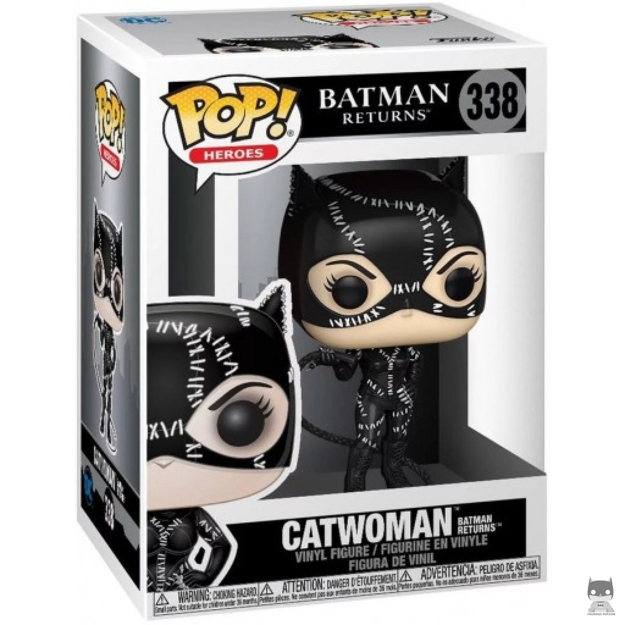 Figurine Funko POP Catwoman (Batman Le Défi) avec boîte